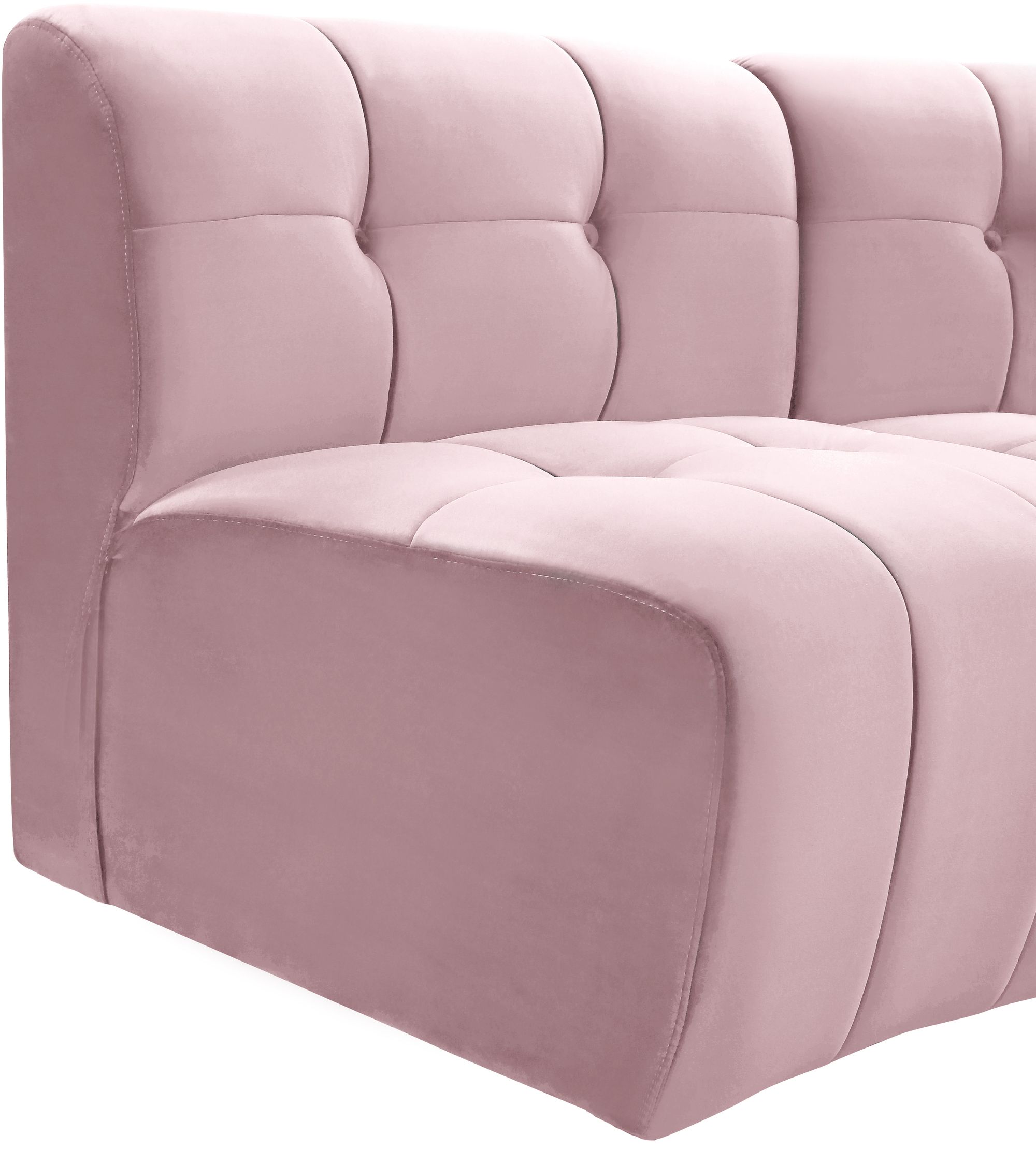 Limitless 173" 8-Piece Modular Velvet Sectional