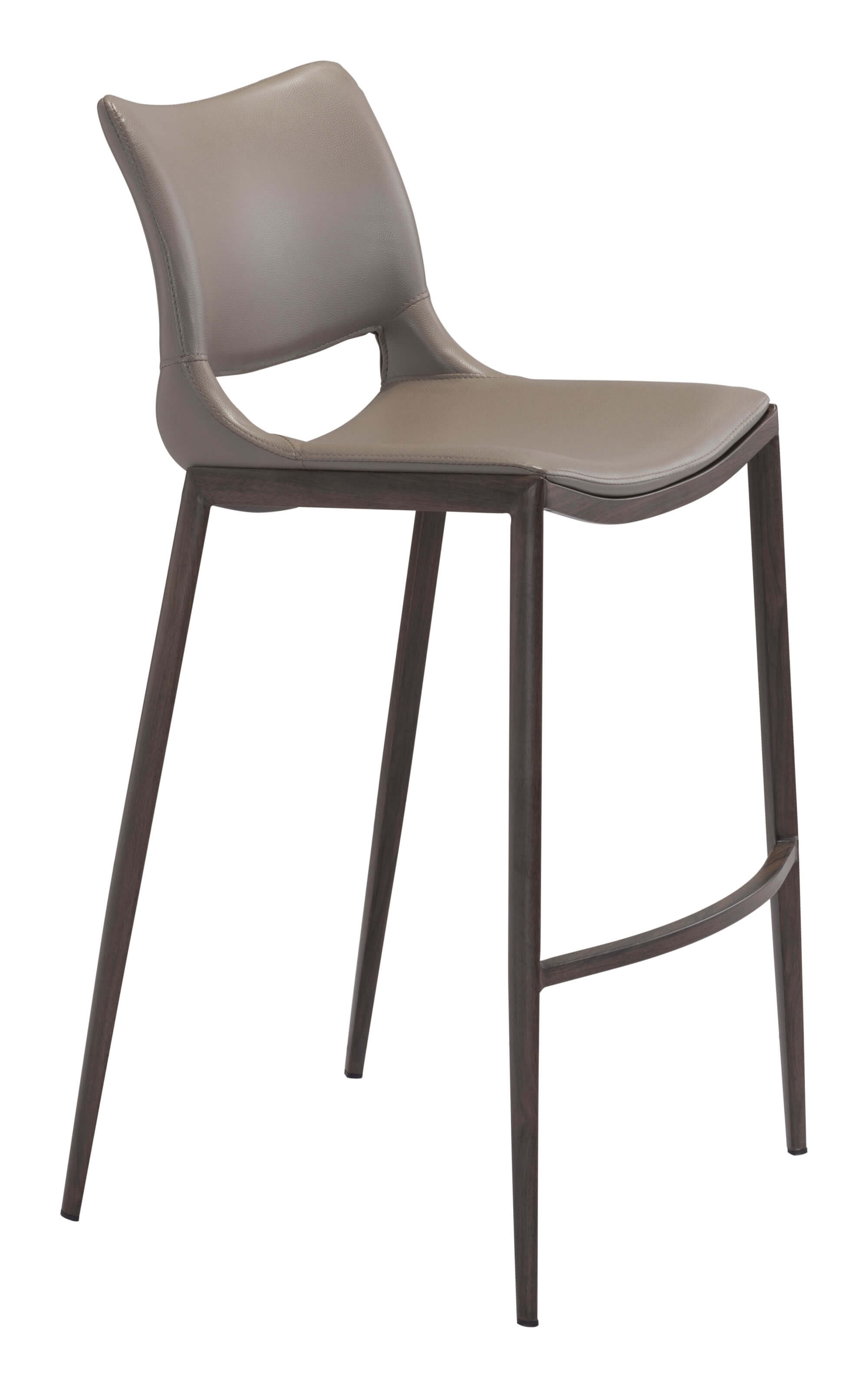 Ace Leatherette Bar Chair
