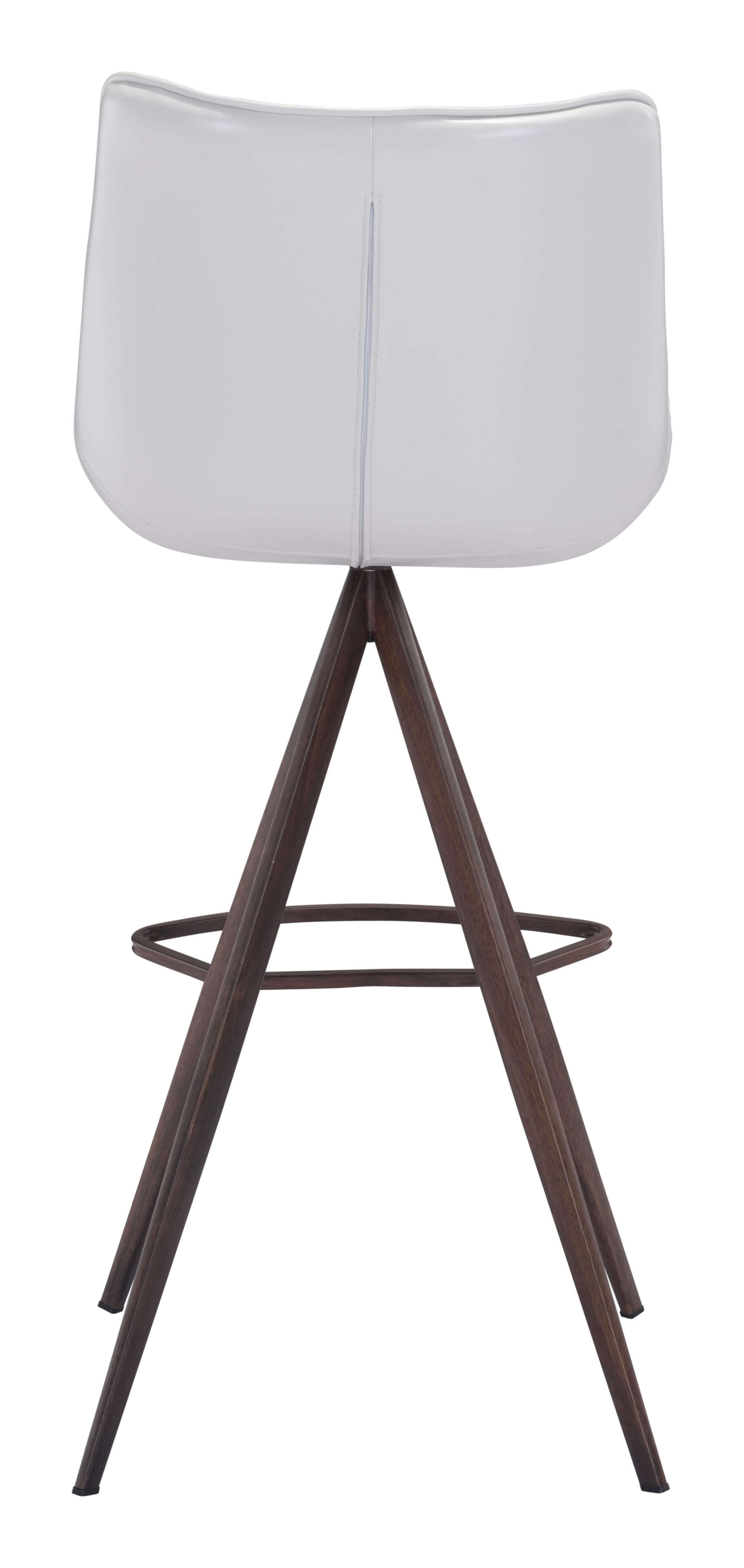 Aki Leatherette Bar Chair