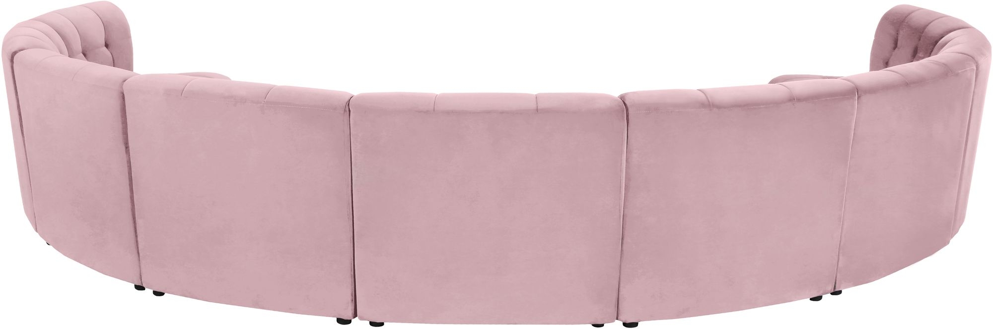 Limitless 173" 9-Piece Modular Velvet Sectional