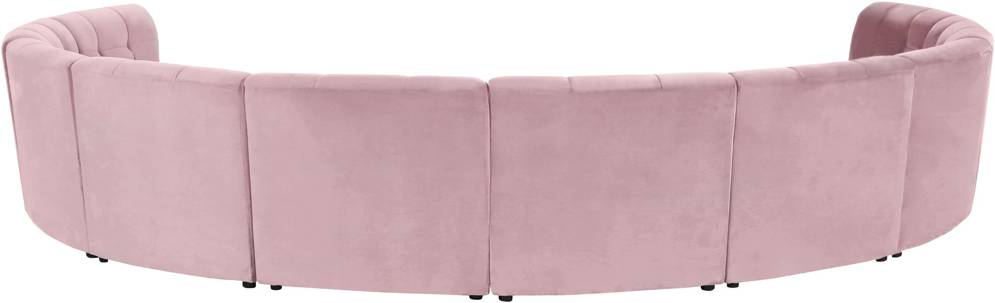 Limitless 173" 10-Piece Modular Velvet Sectional