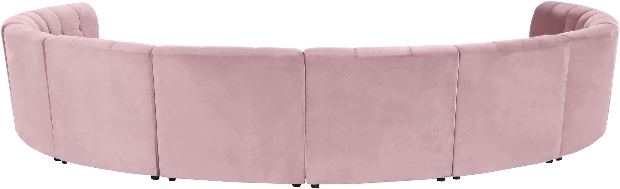 Limitless 173" 10-Piece Modular Velvet Sectional