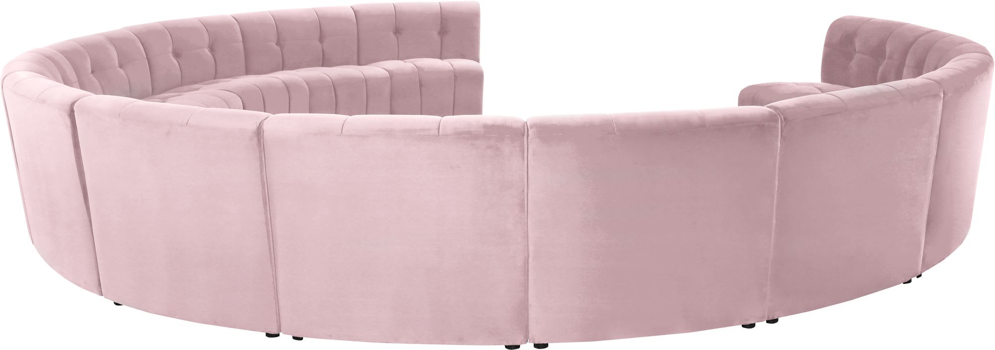 Limitless 173" 13-Piece Modular Velvet Sectional