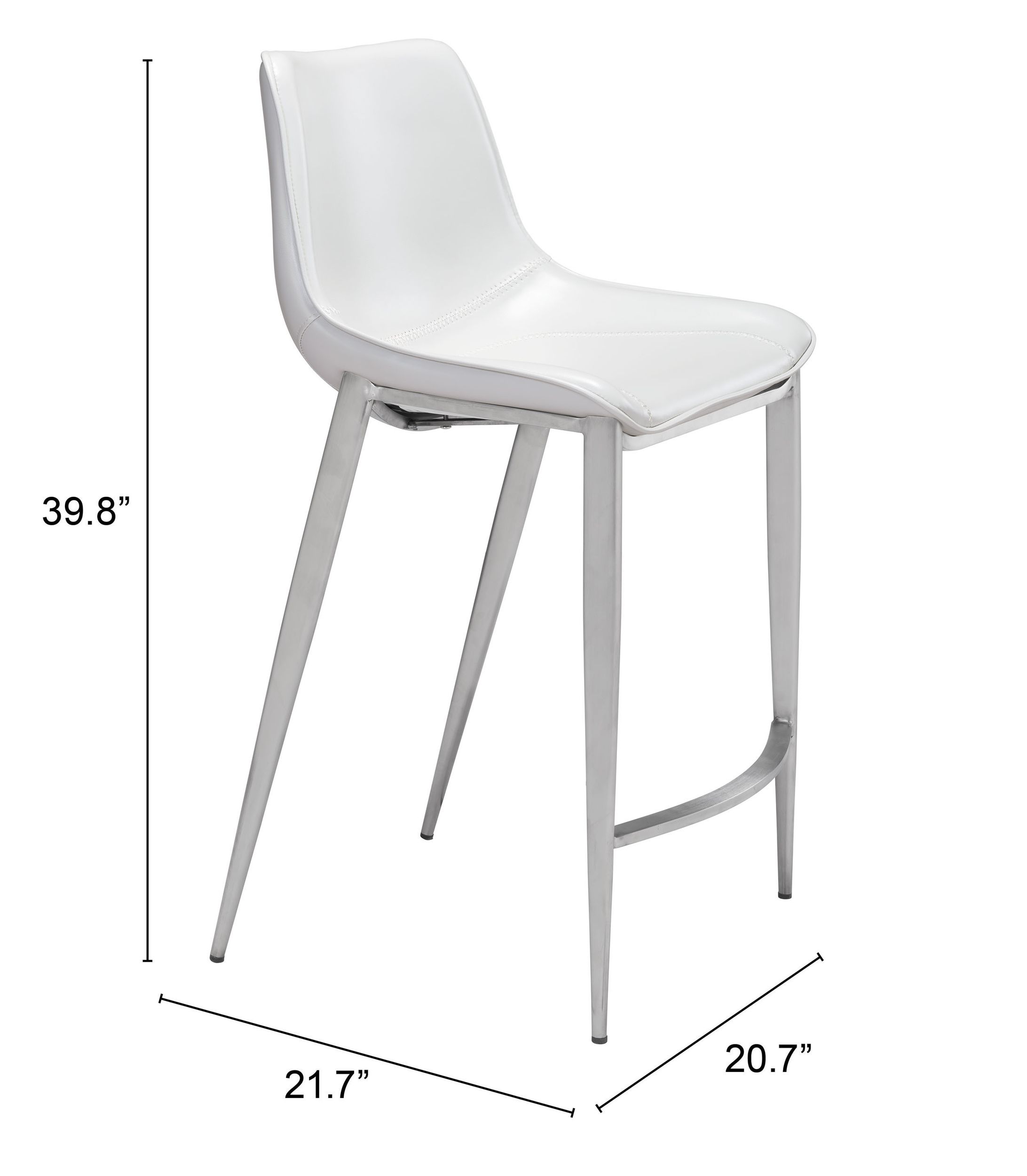 Magnus Leatherette Counter Chair