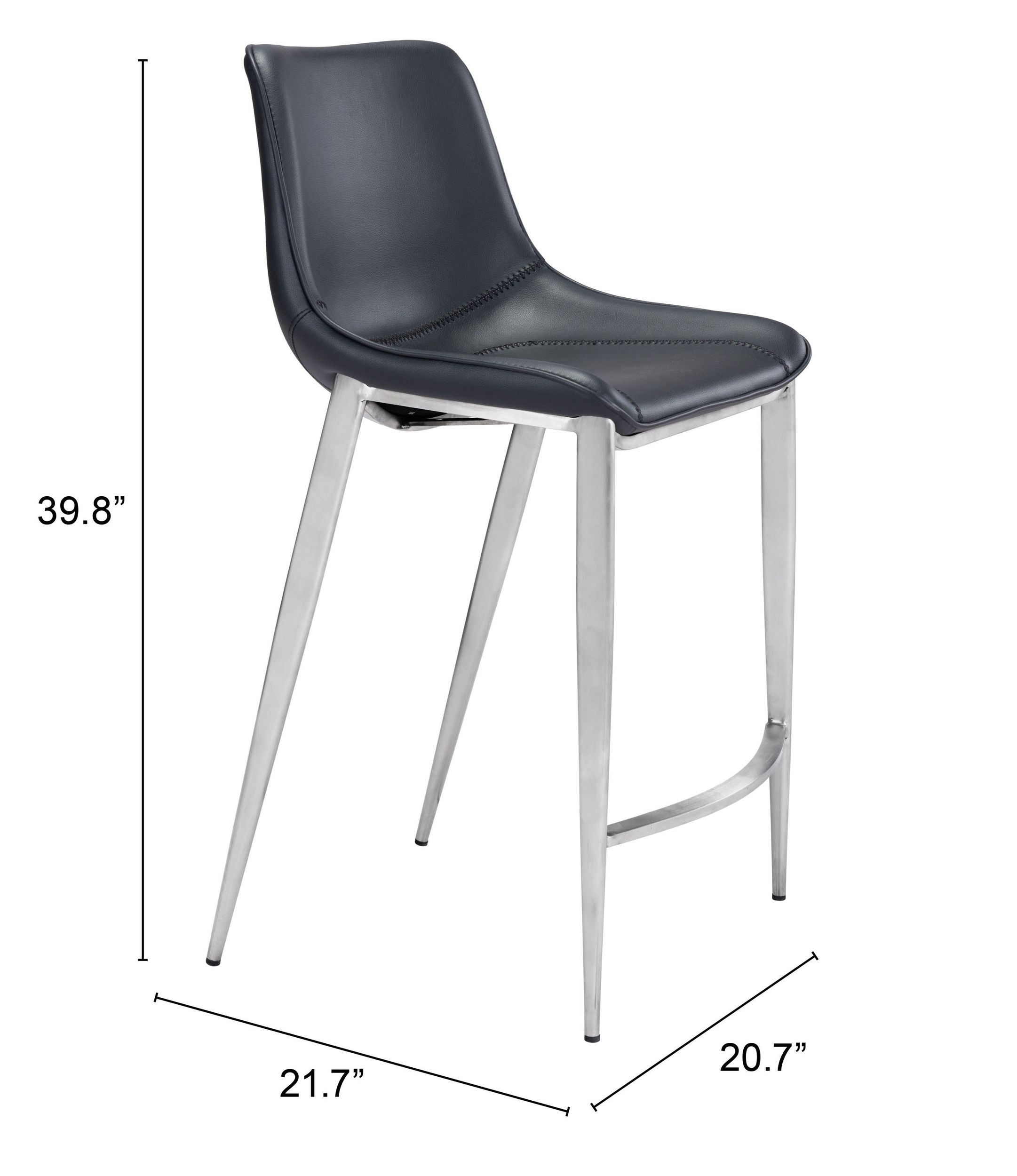 Magnus Leatherette Counter Chair