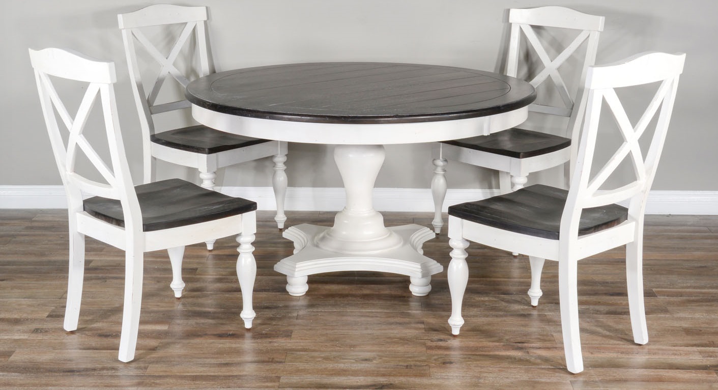 SM Carriage House Wood Crossback Dining Side Chair