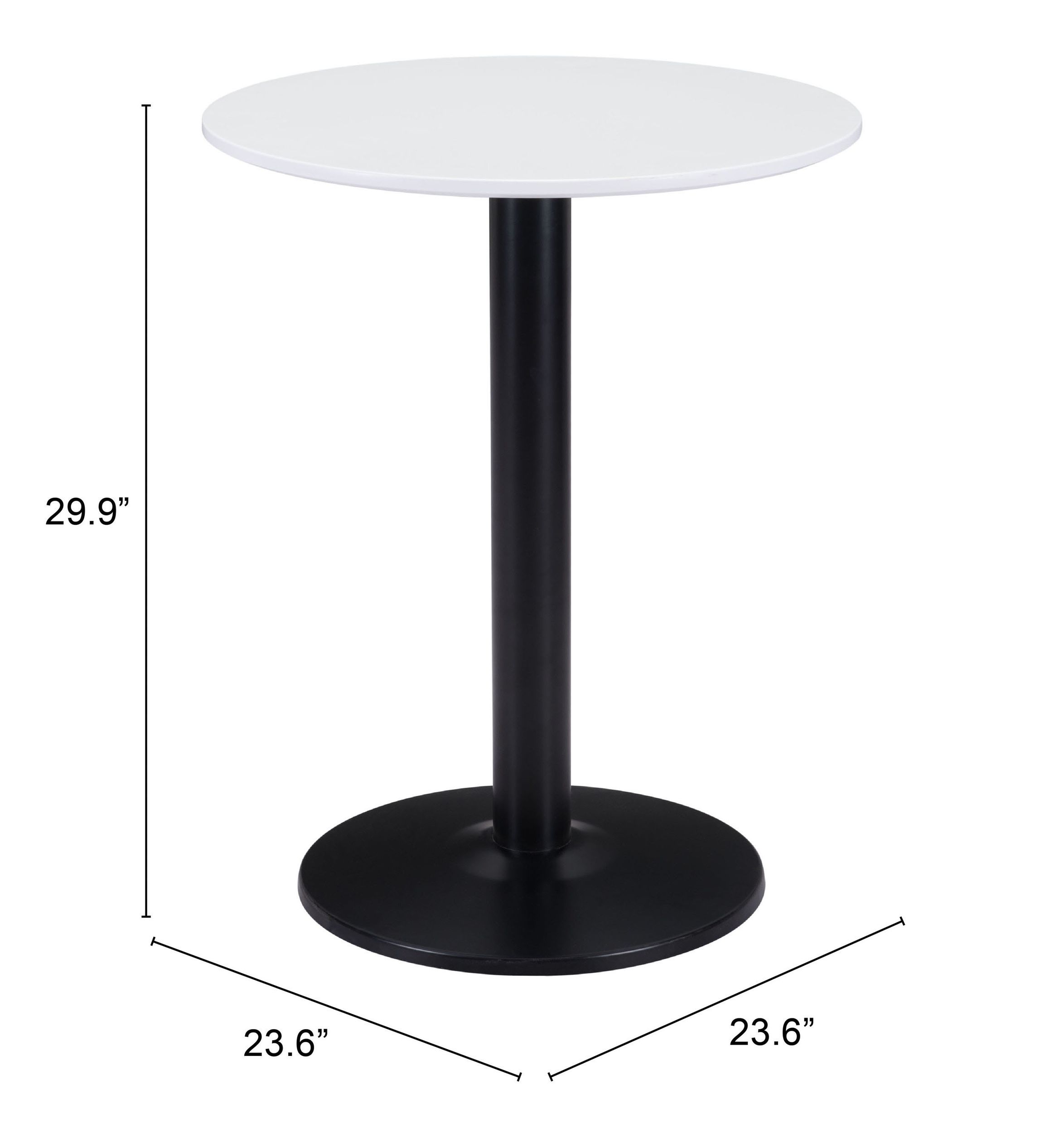 Alto Round MDF/Steel Bistro Table