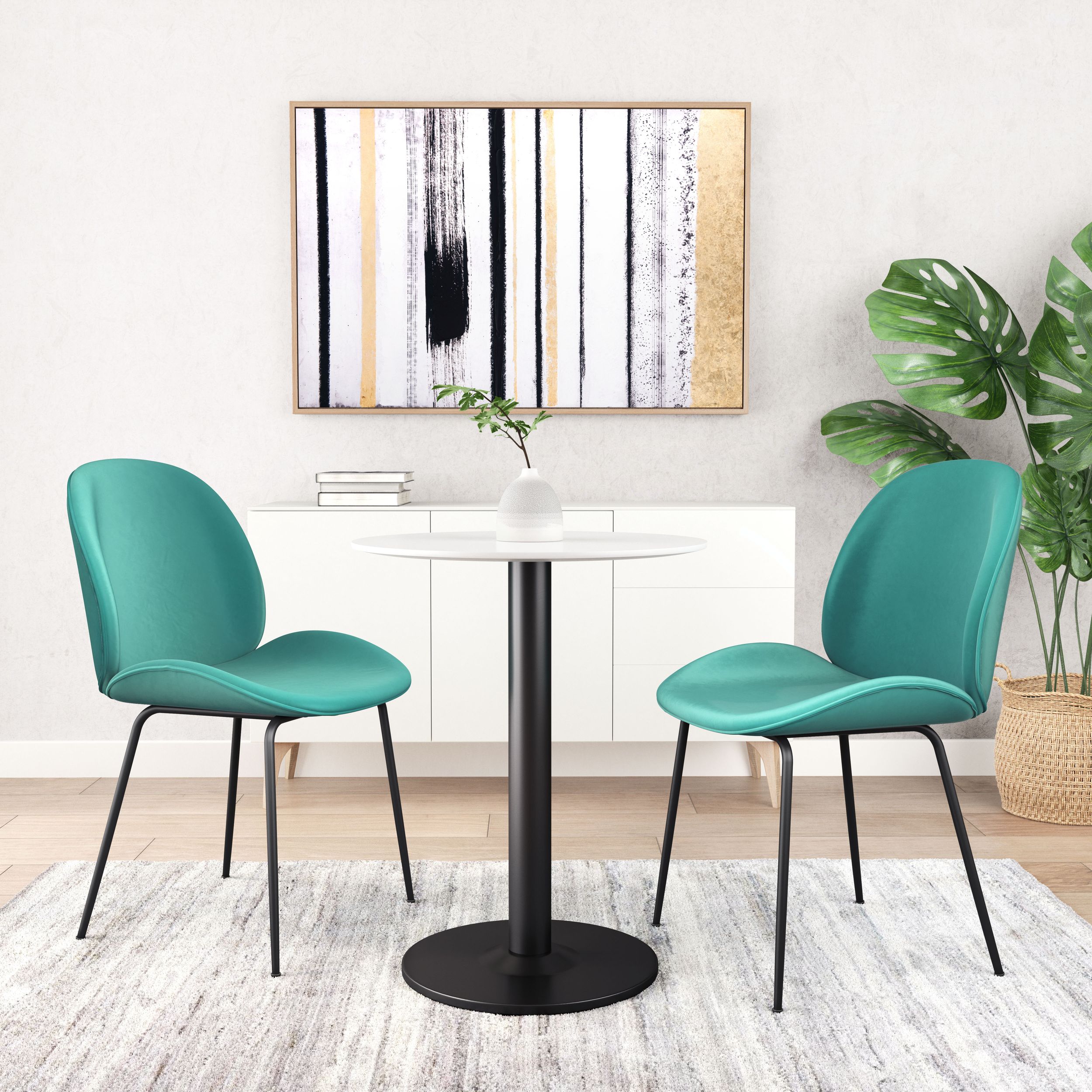 Alto Round MDF/Steel Bistro Table