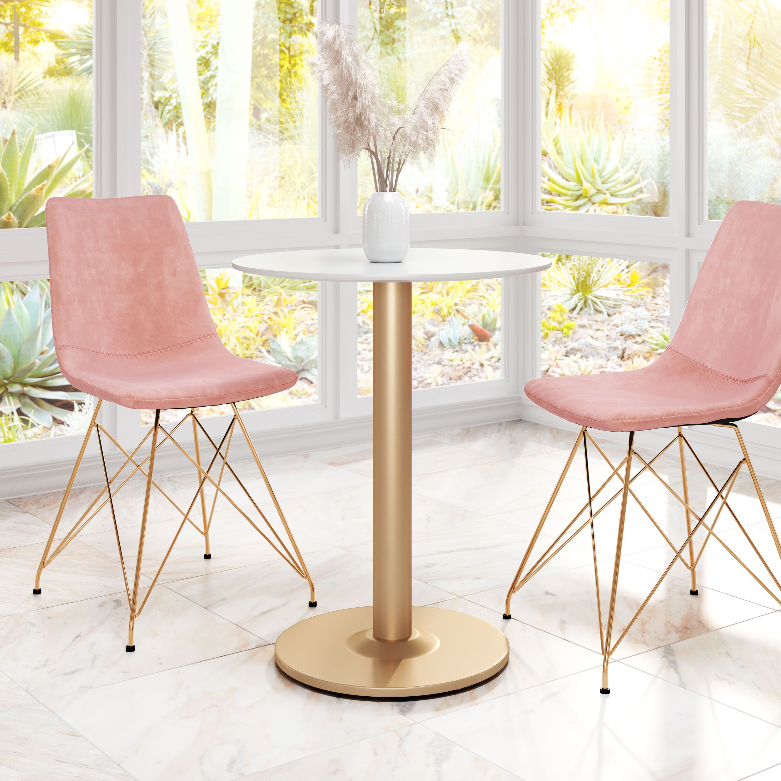 Alto Round MDF/Steel Bistro Table