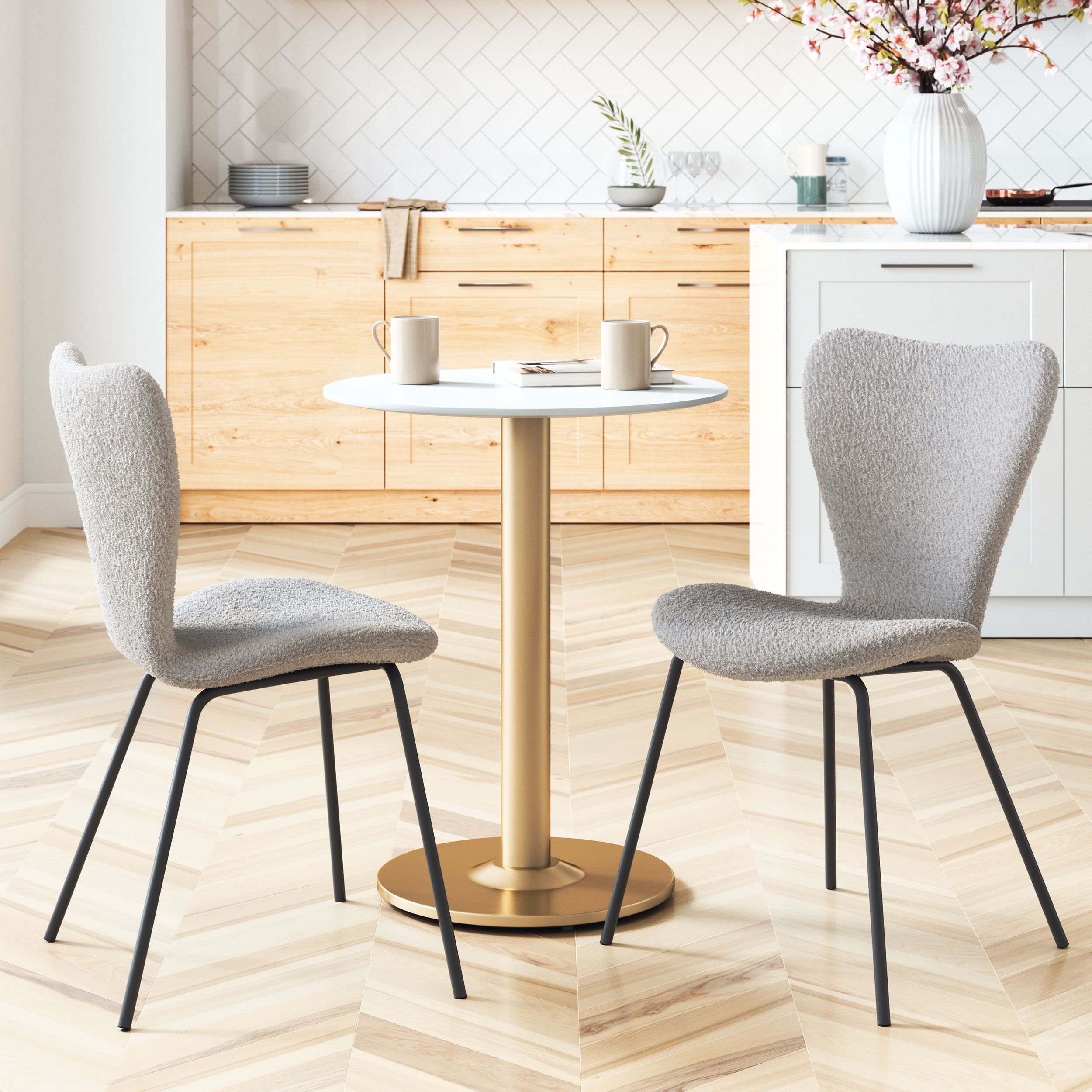 Alto Round MDF/Steel Bistro Table