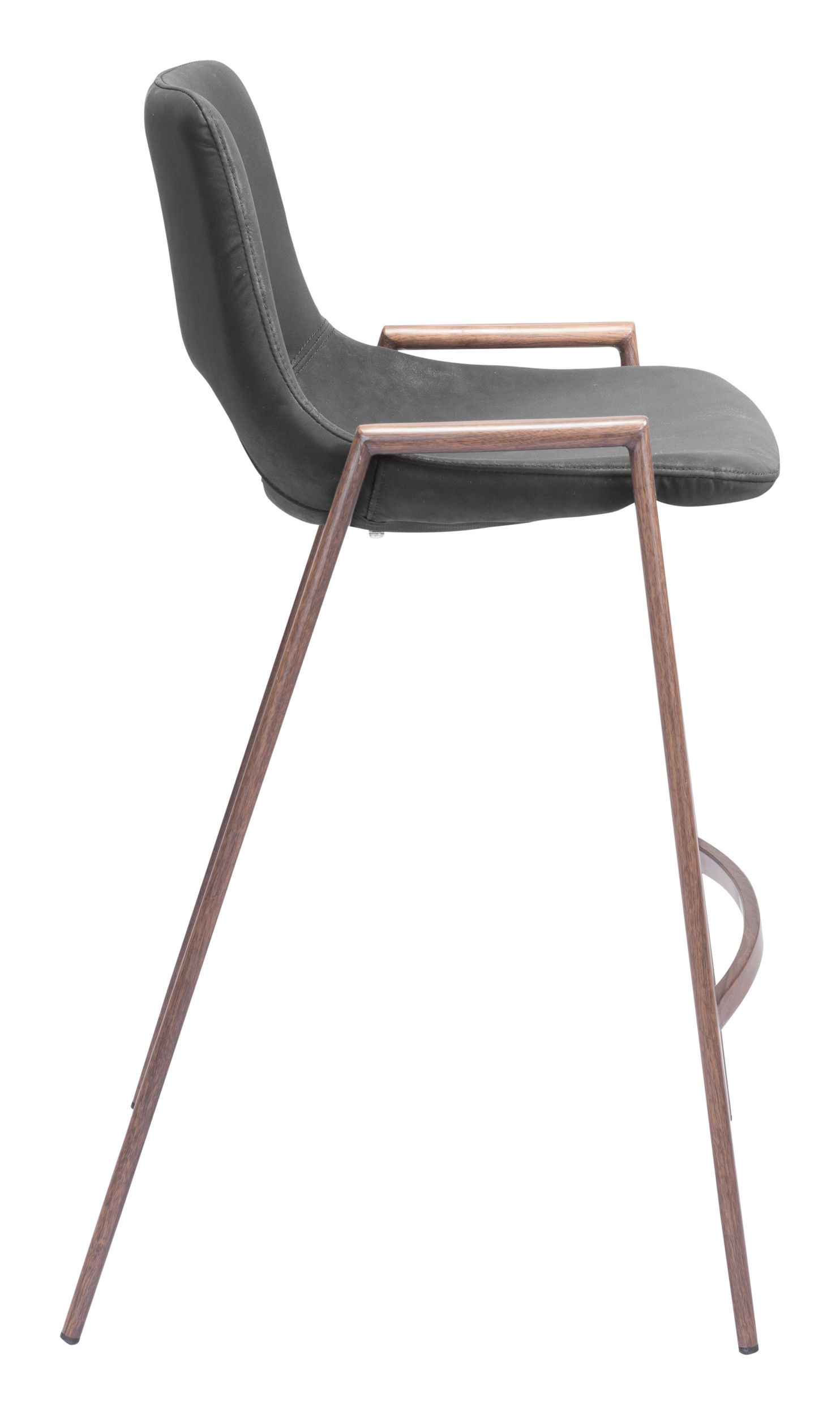 Desi Faux Leather/Steel Counter Stool