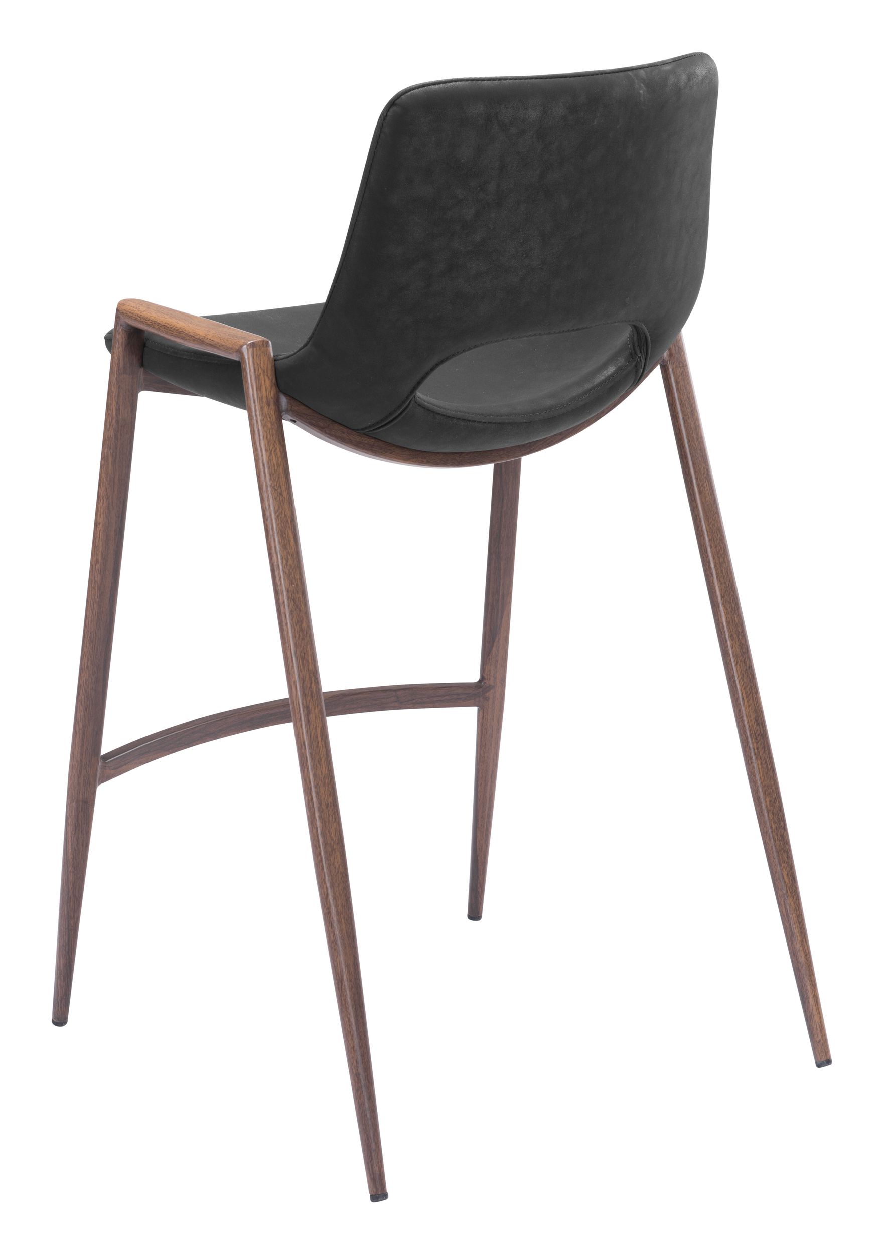 Desi Faux Leather/Steel Counter Stool