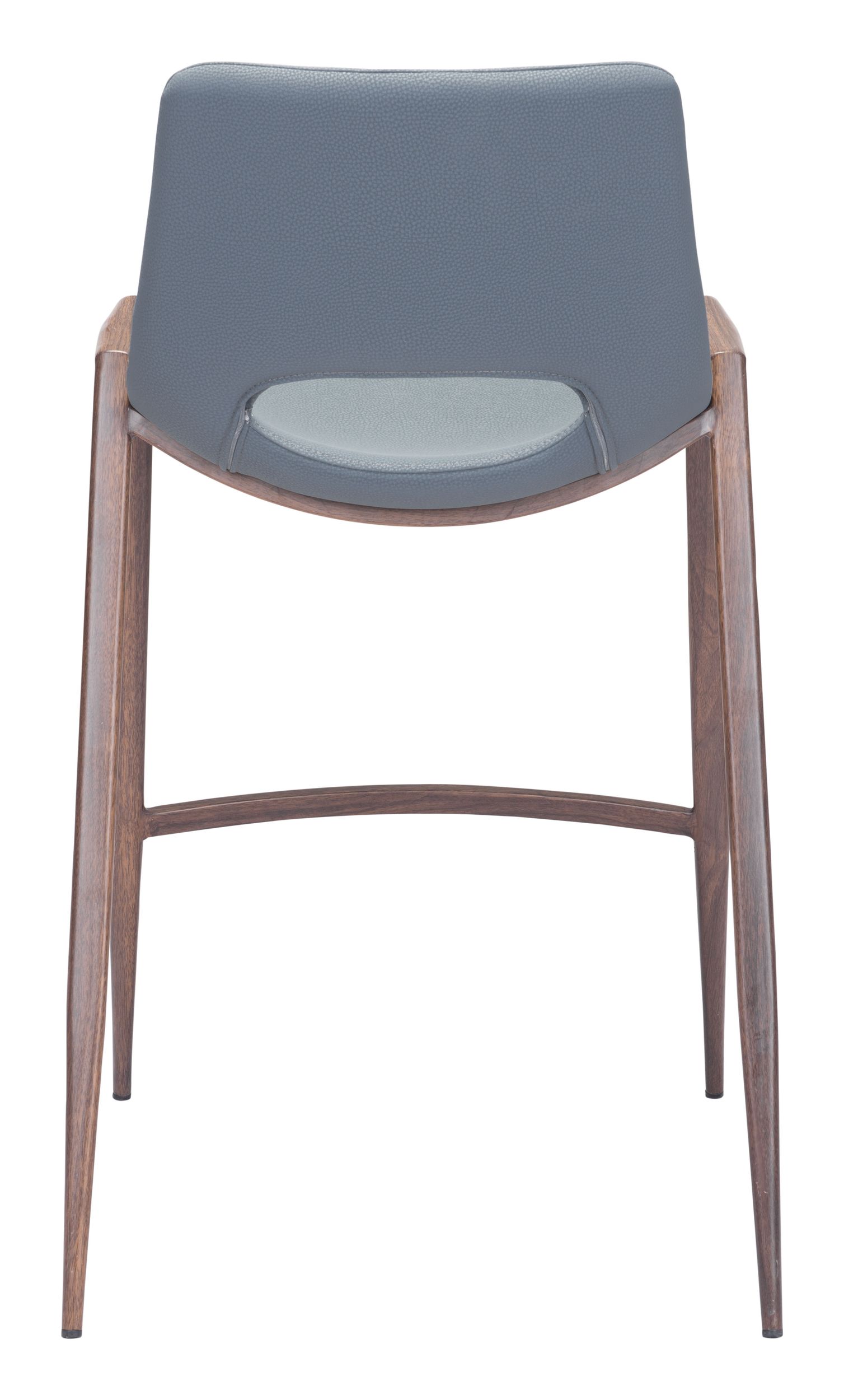 Desi Faux Leather/Steel Counter Stool