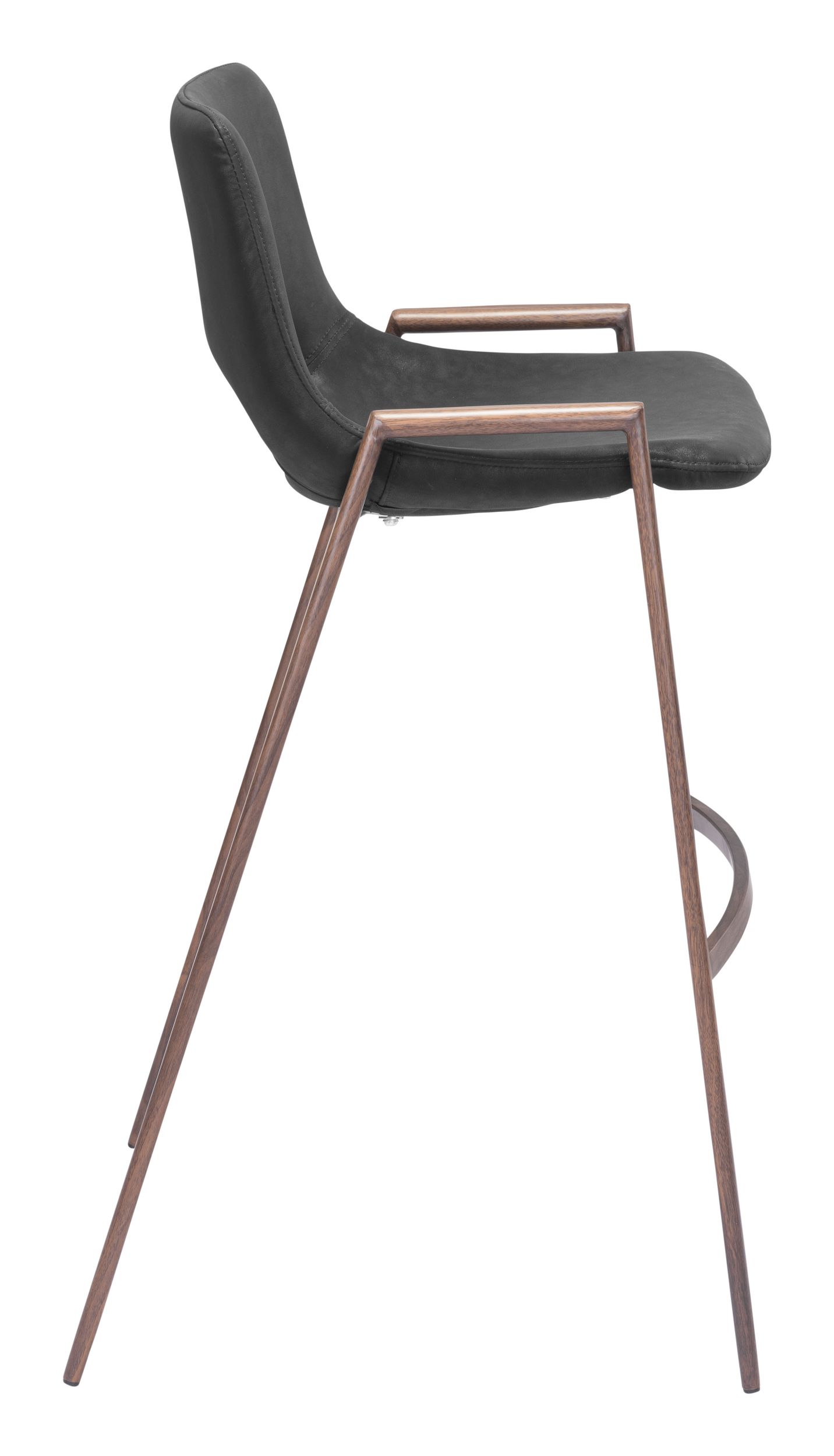 Desi Faux Leather/Steel Barstool