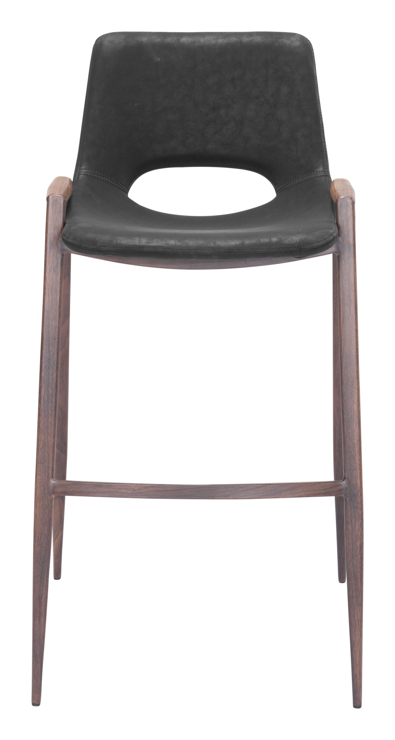 Desi Faux Leather/Steel Barstool