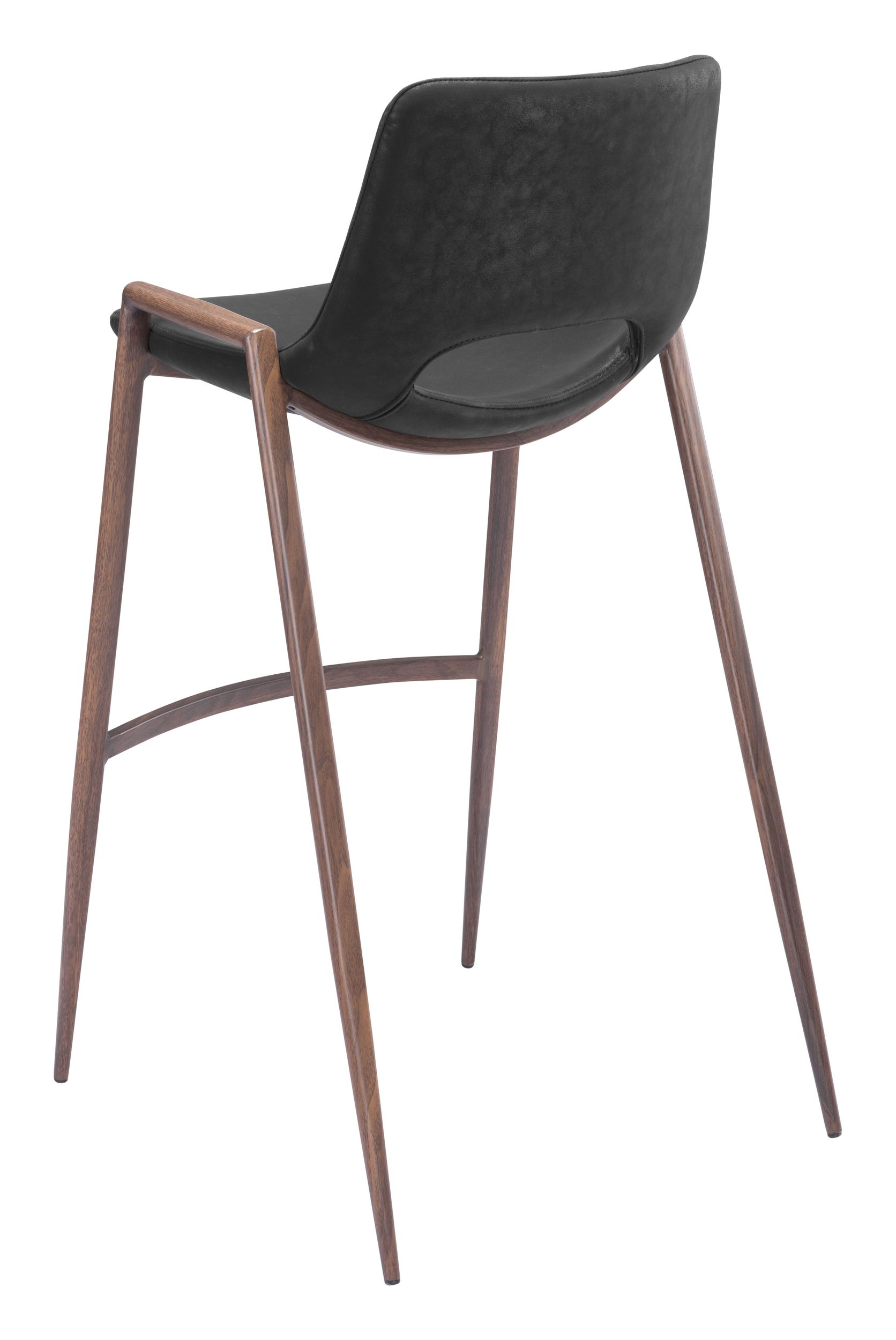 Desi Faux Leather/Steel Barstool