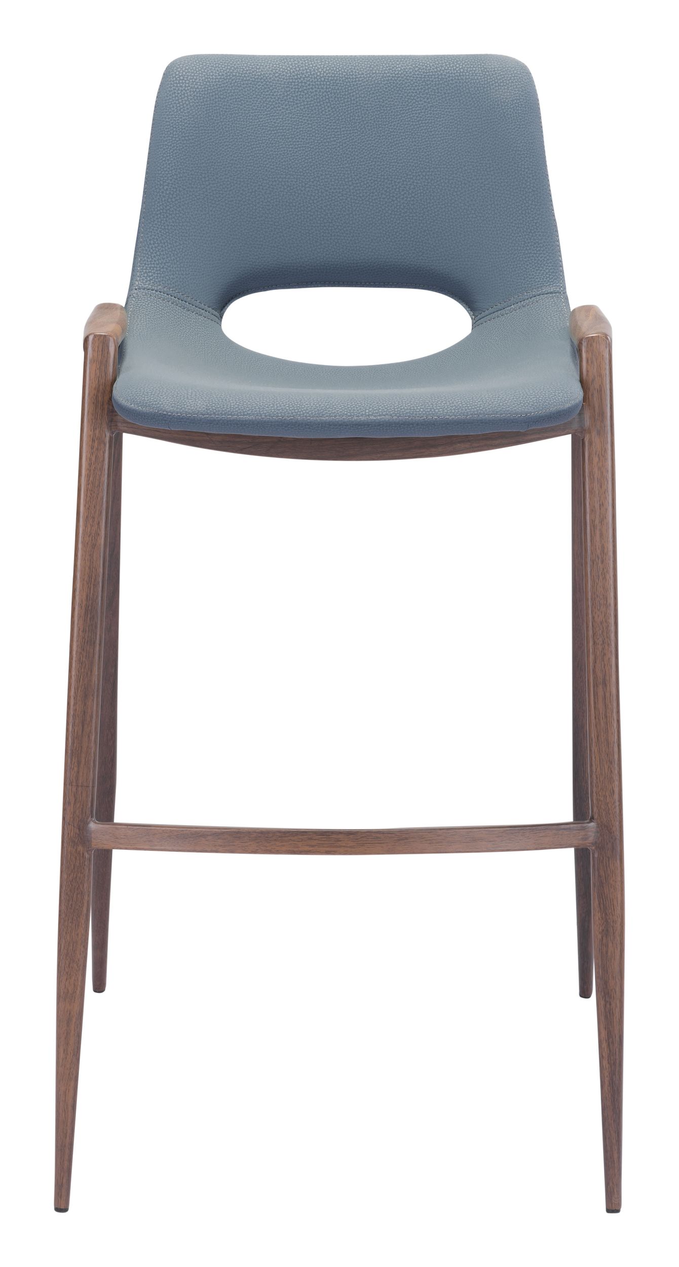 Desi Faux Leather/Steel Barstool