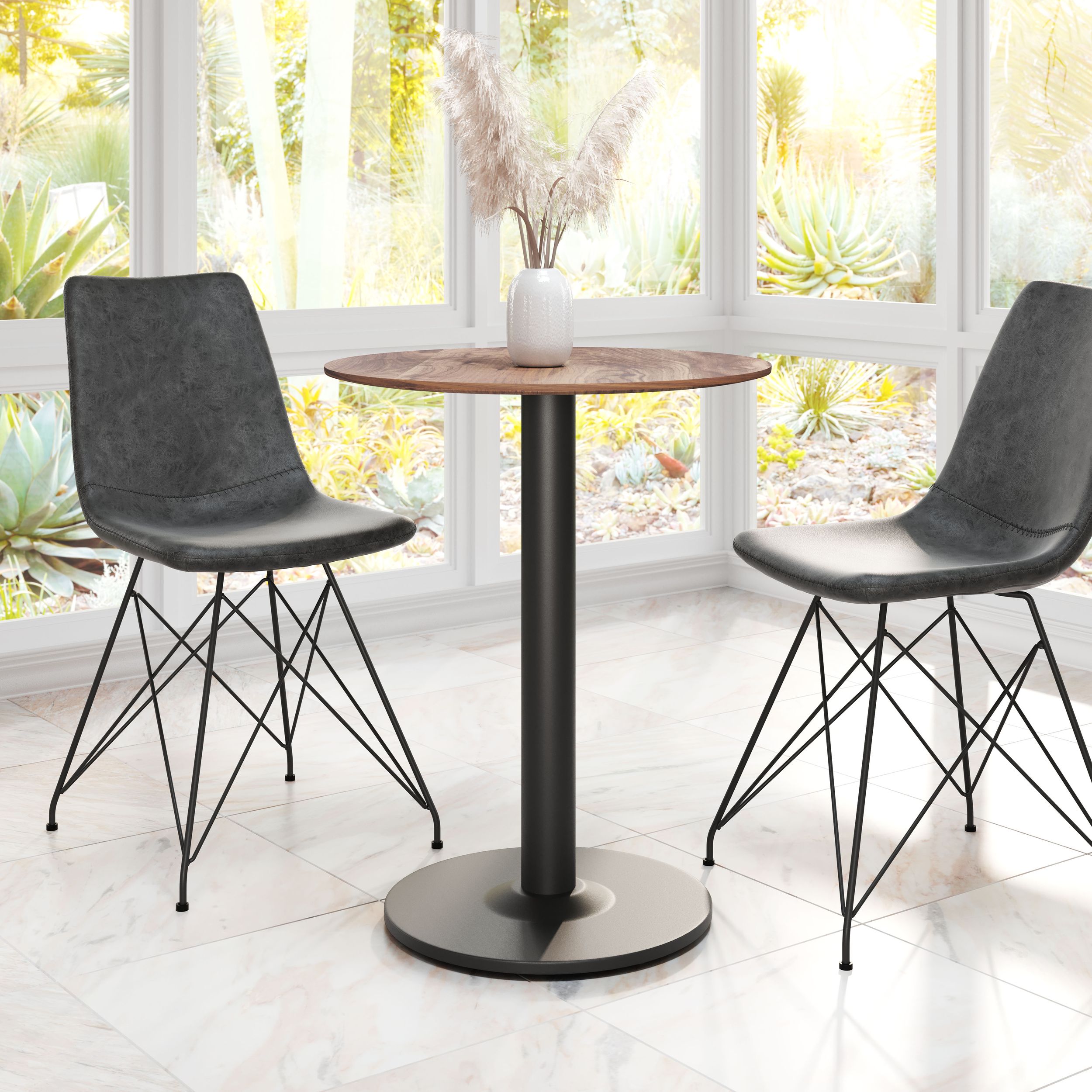 Alto Round MDF/Steel Bistro Table