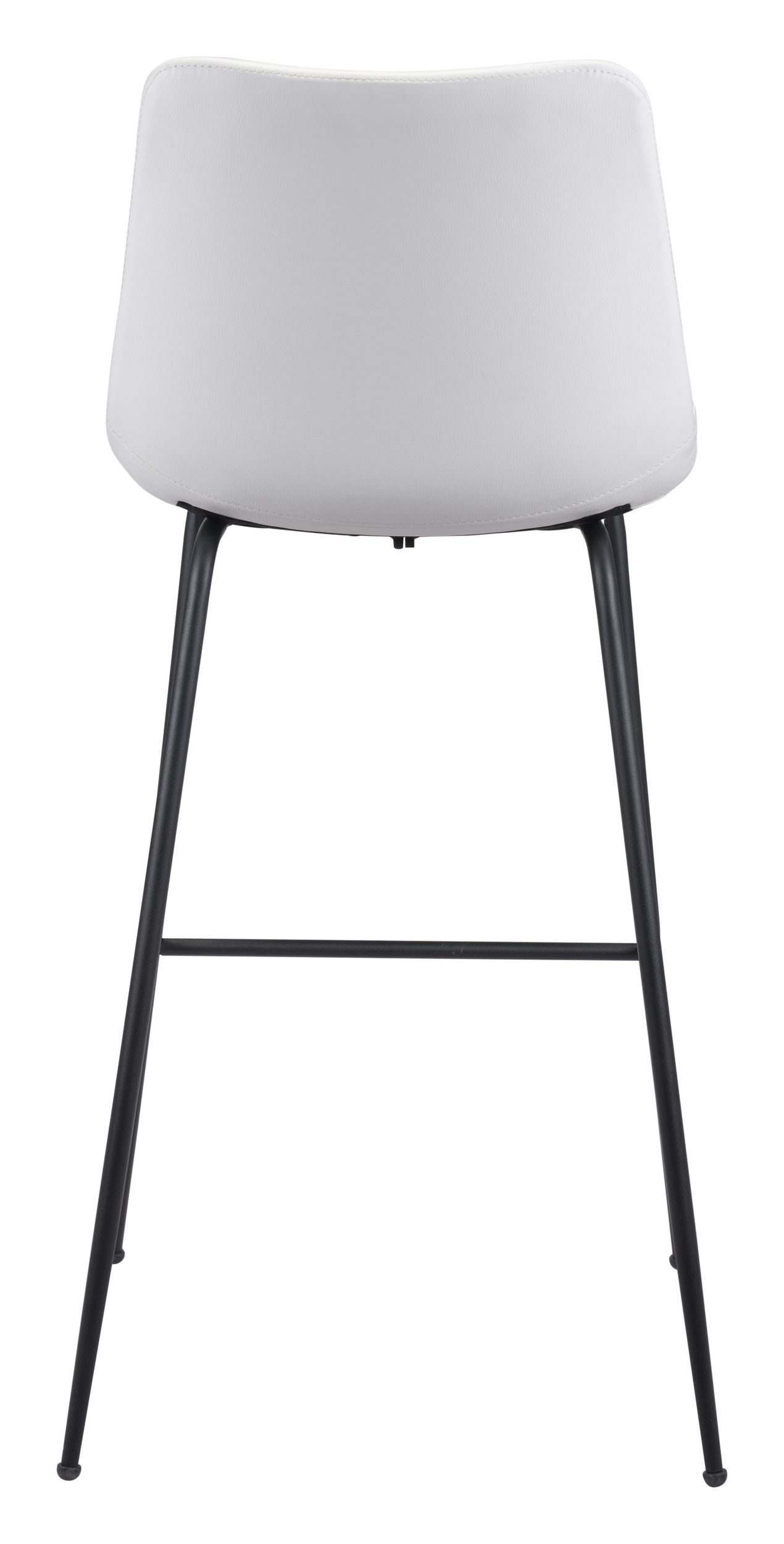 Byron Faux Leather/Steel Barstool