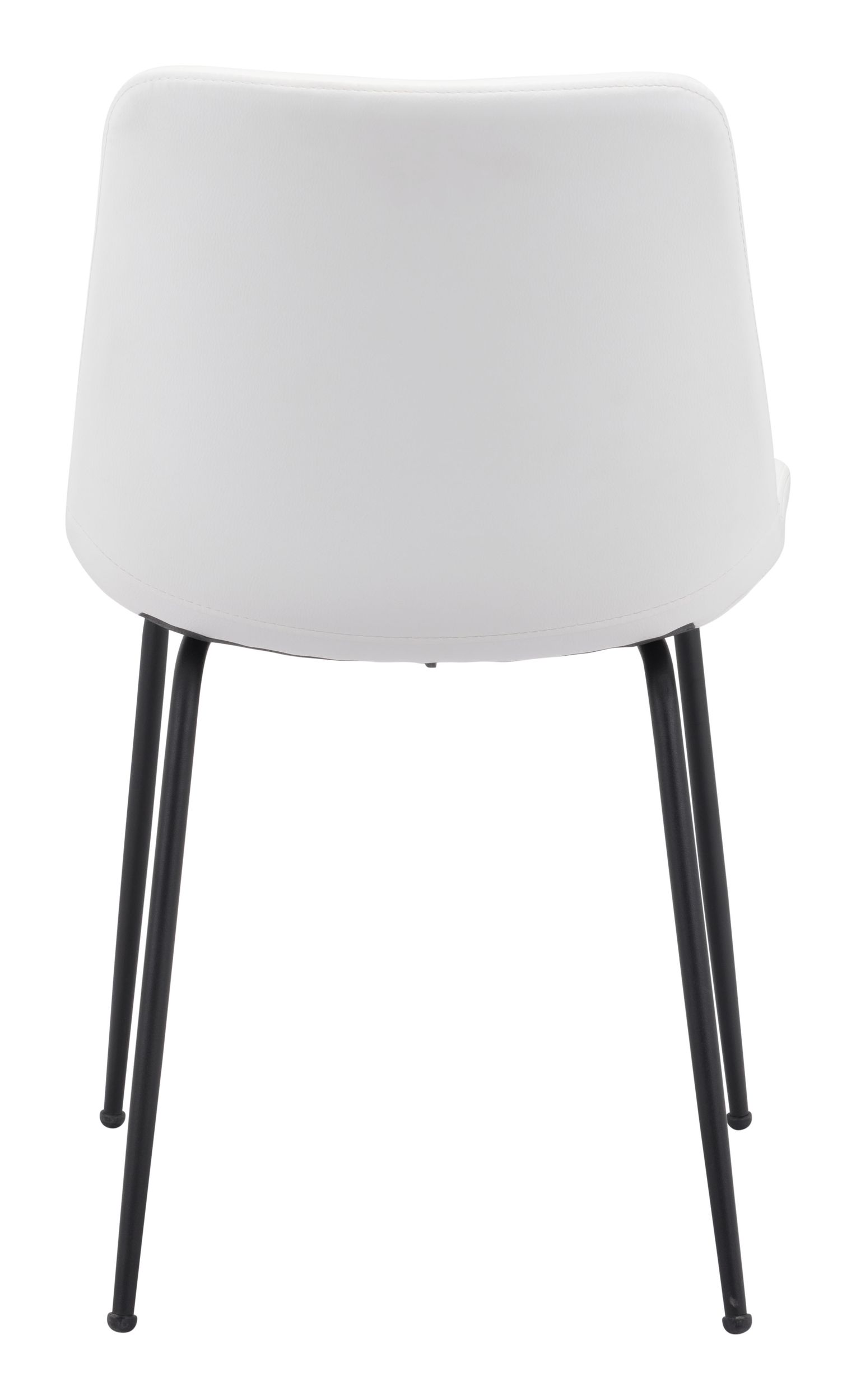 Byron Faux Leather/Steel Dining Chair