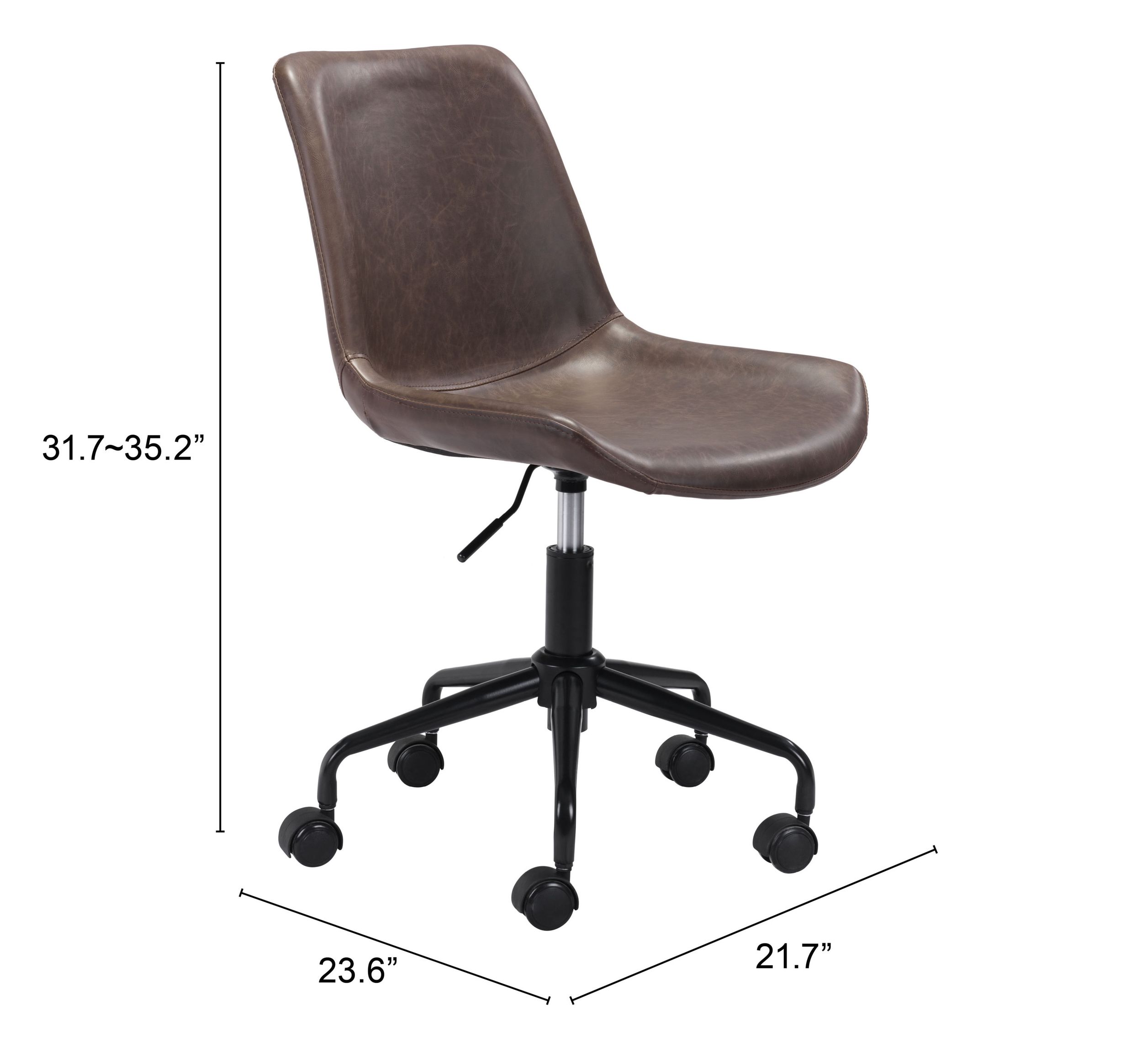 Byron Faux Leather Office Chair