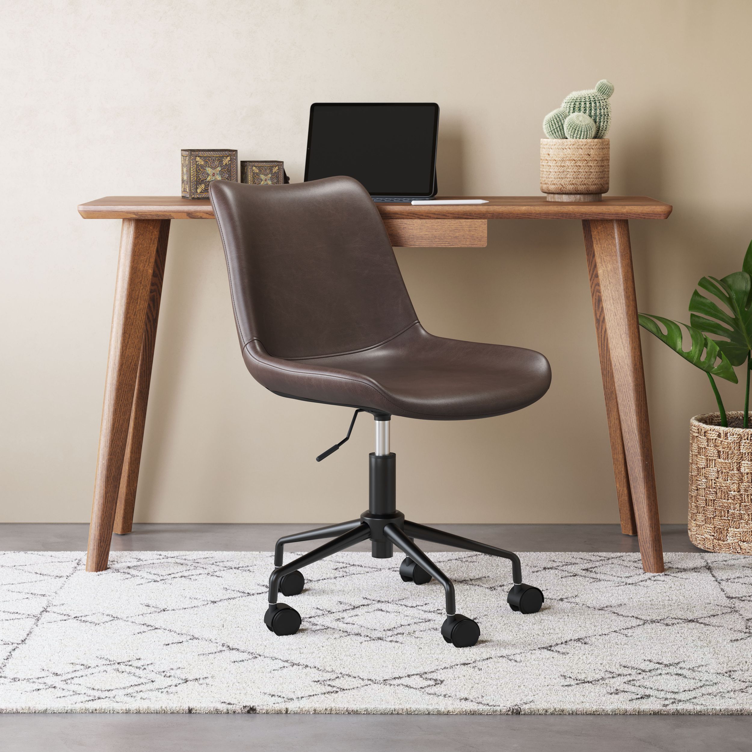 Byron Faux Leather Office Chair
