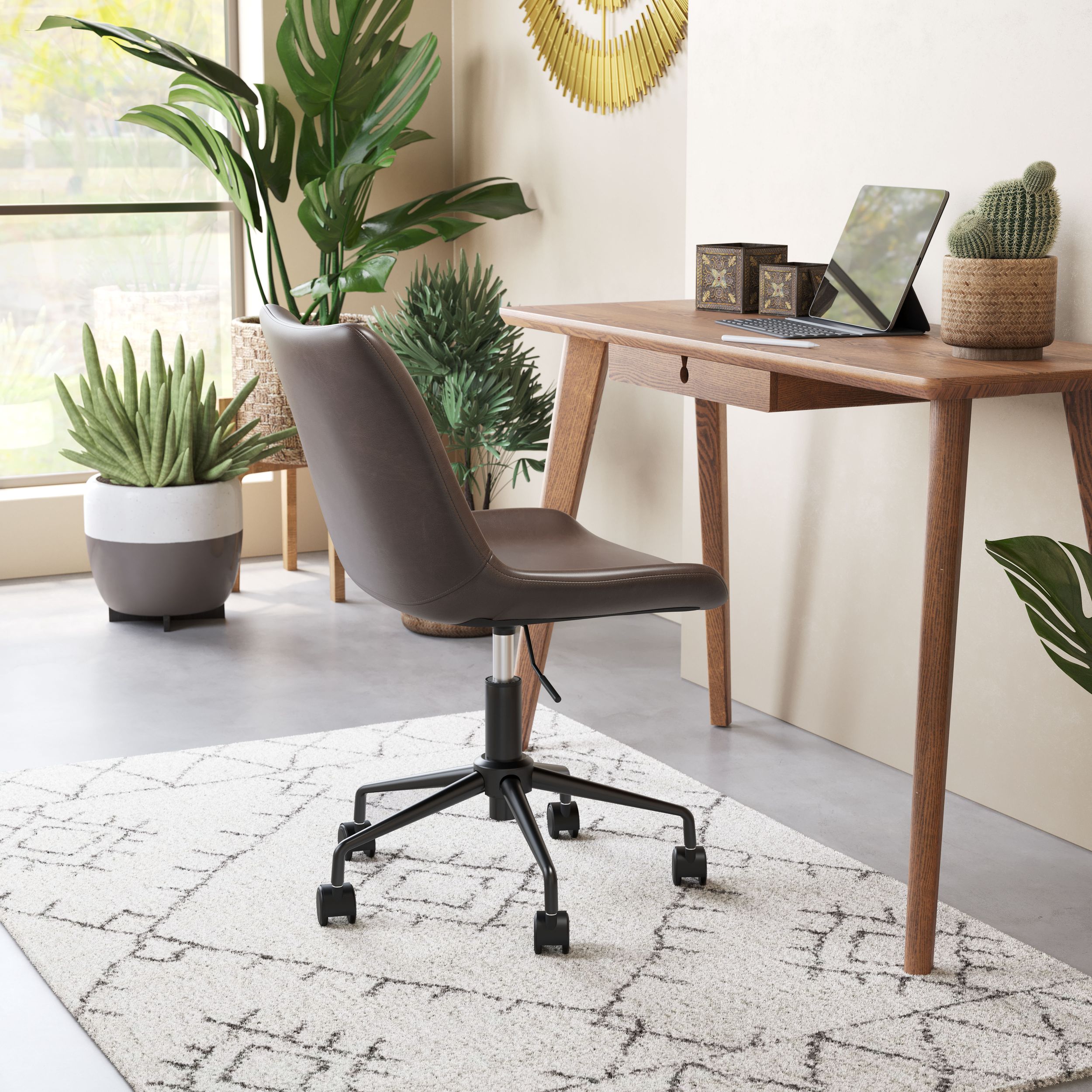 Byron Faux Leather Office Chair