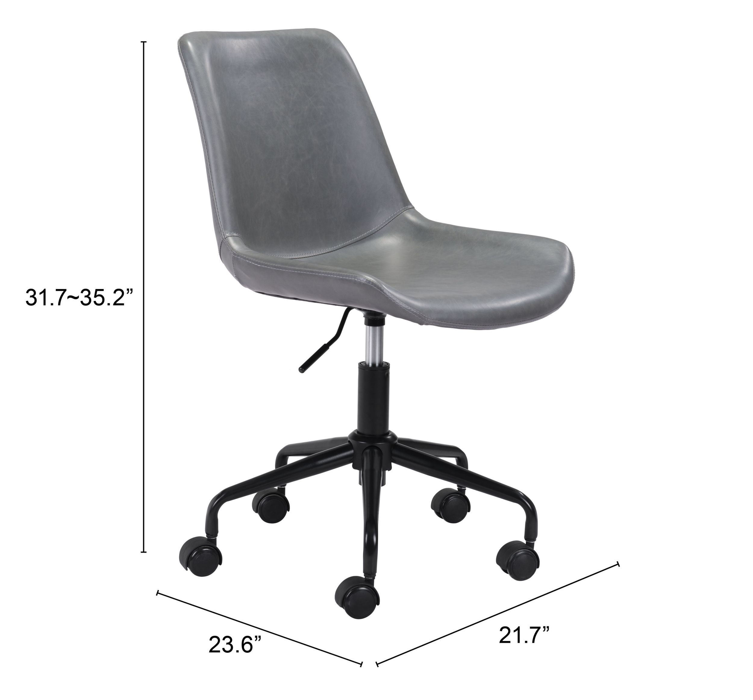 Byron Faux Leather Office Chair