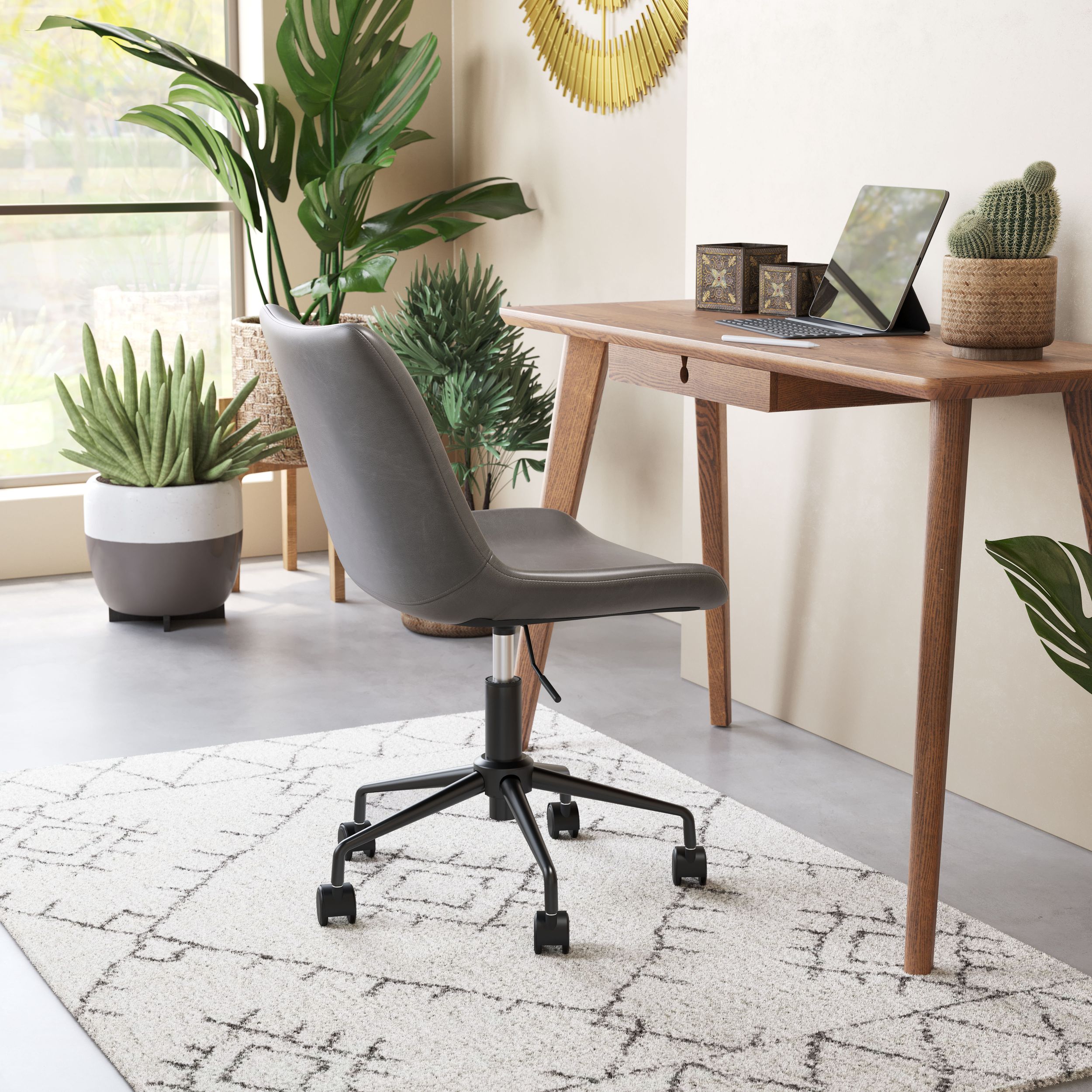 Byron Faux Leather Office Chair