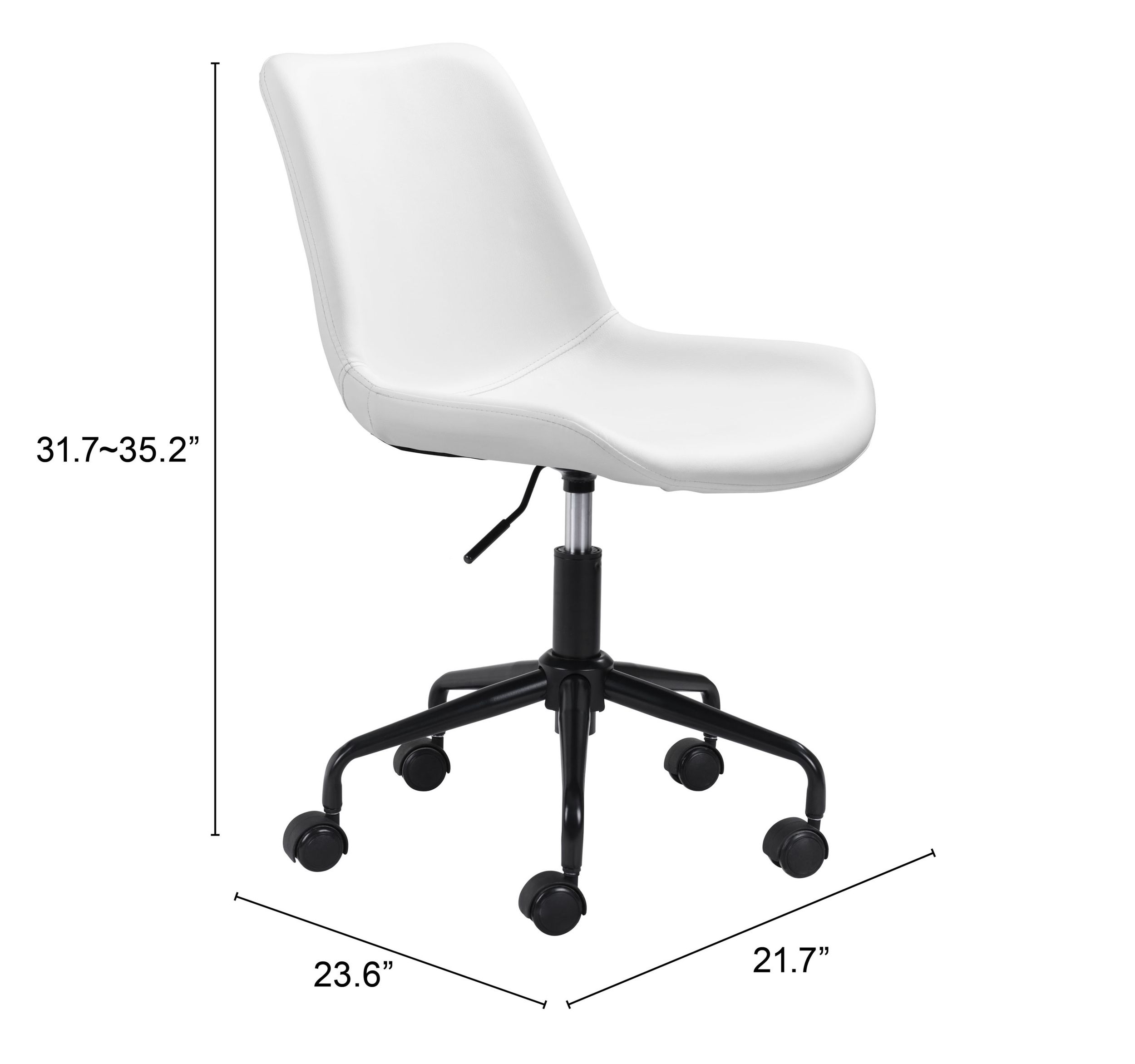 Byron Faux Leather Office Chair