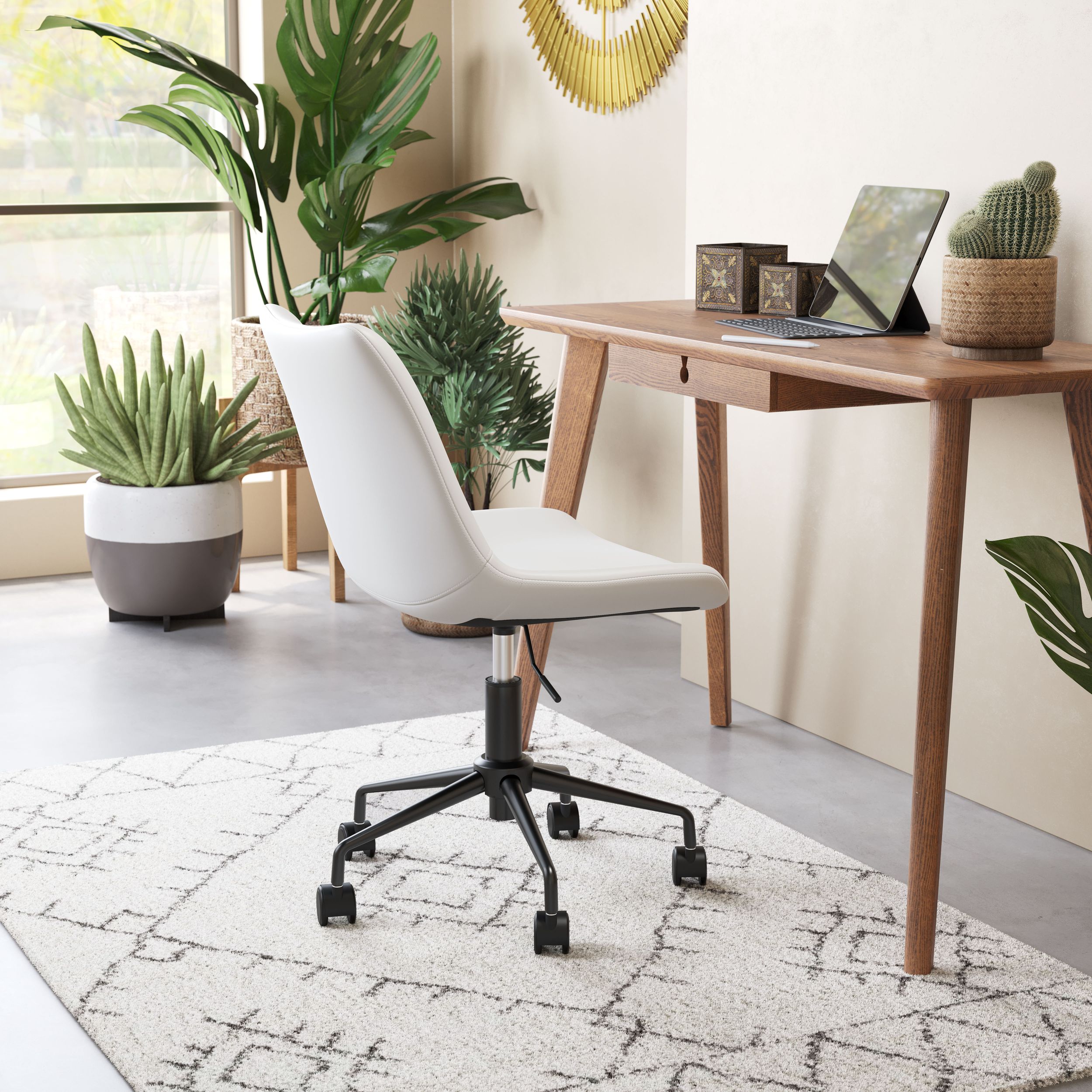 Byron Faux Leather Office Chair