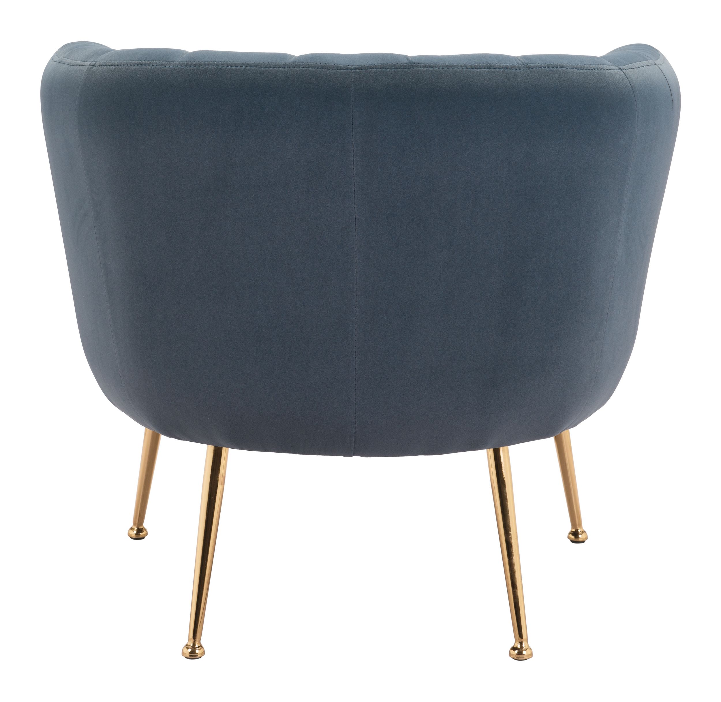 Deco Velvet Accent Chair