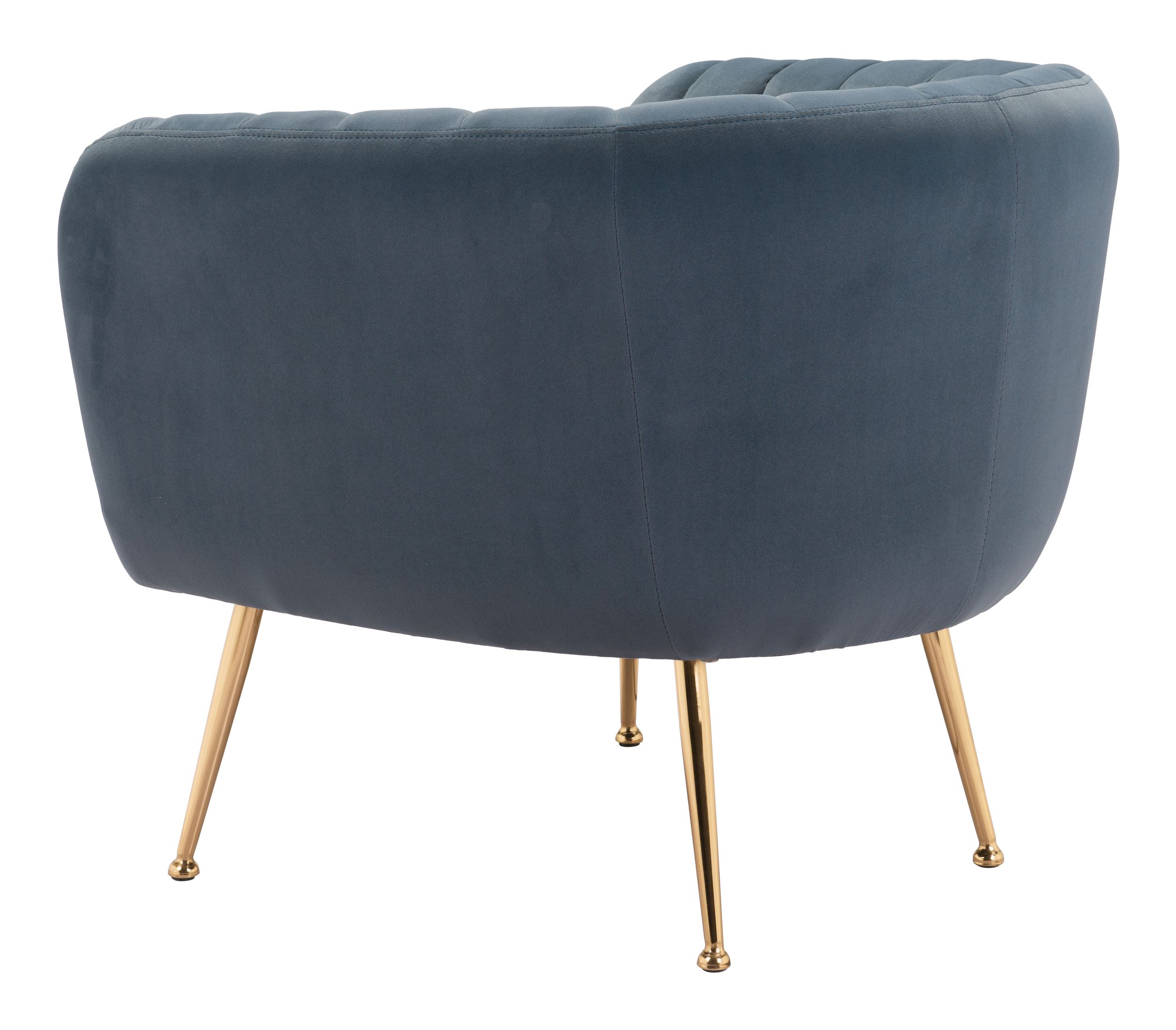 Deco Velvet Accent Chair