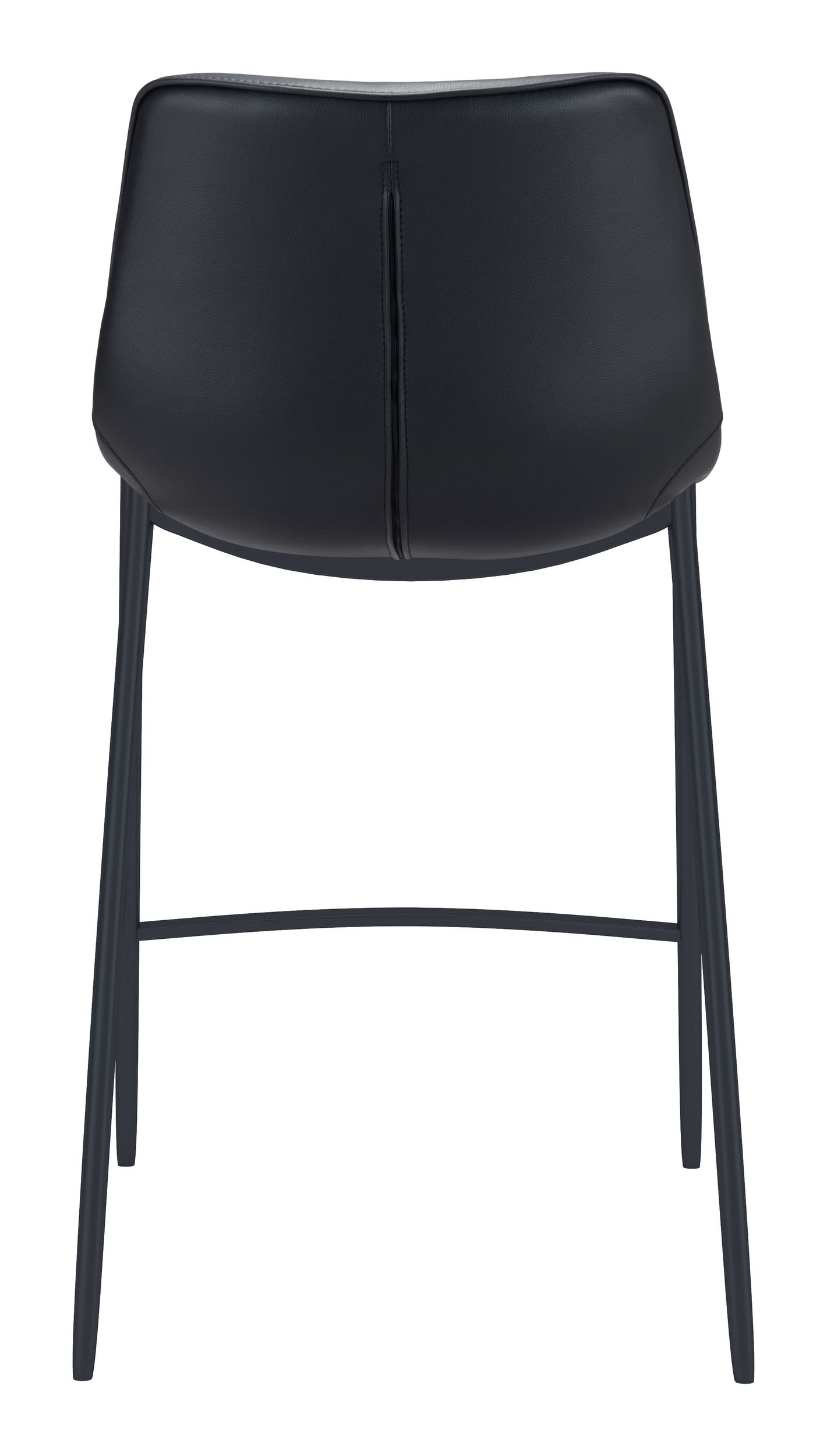 Magnus Faux Leather/Steel Barstool
