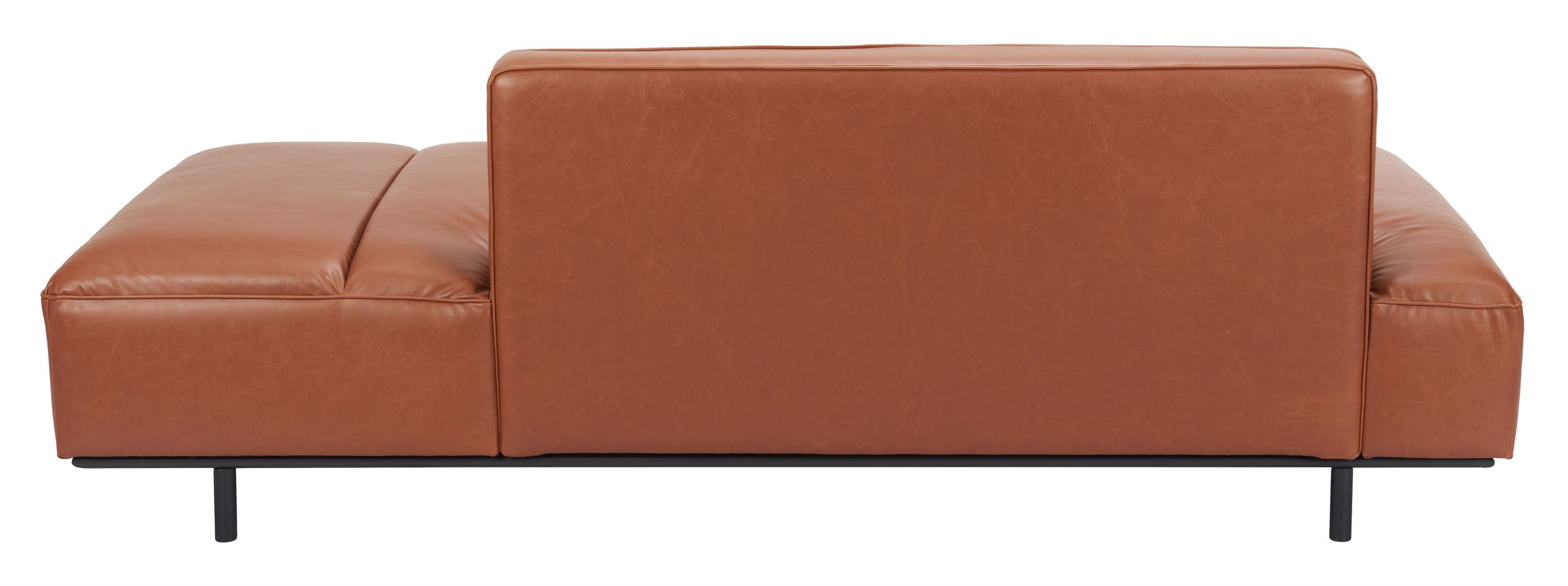 Confection Faux Leather Sofa