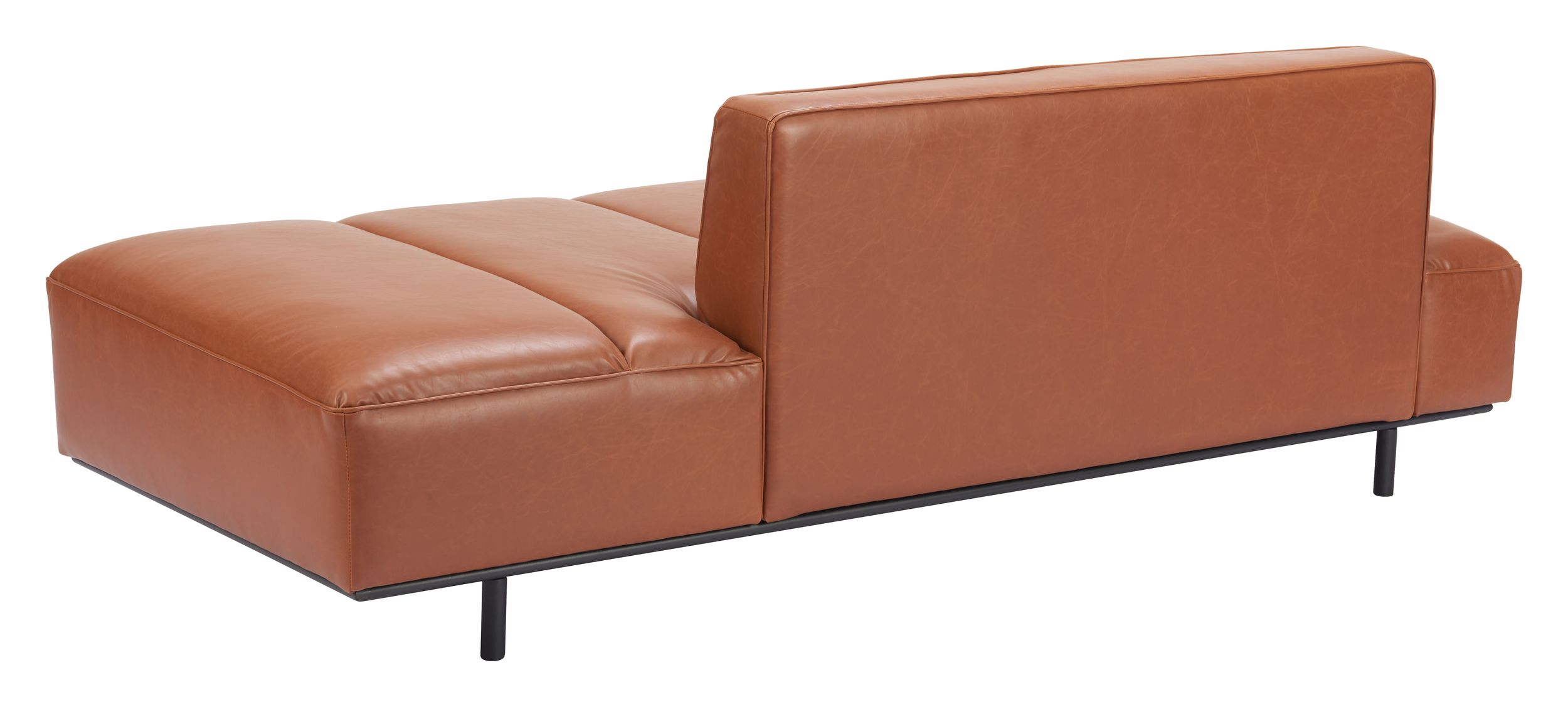 Confection Faux Leather Sofa