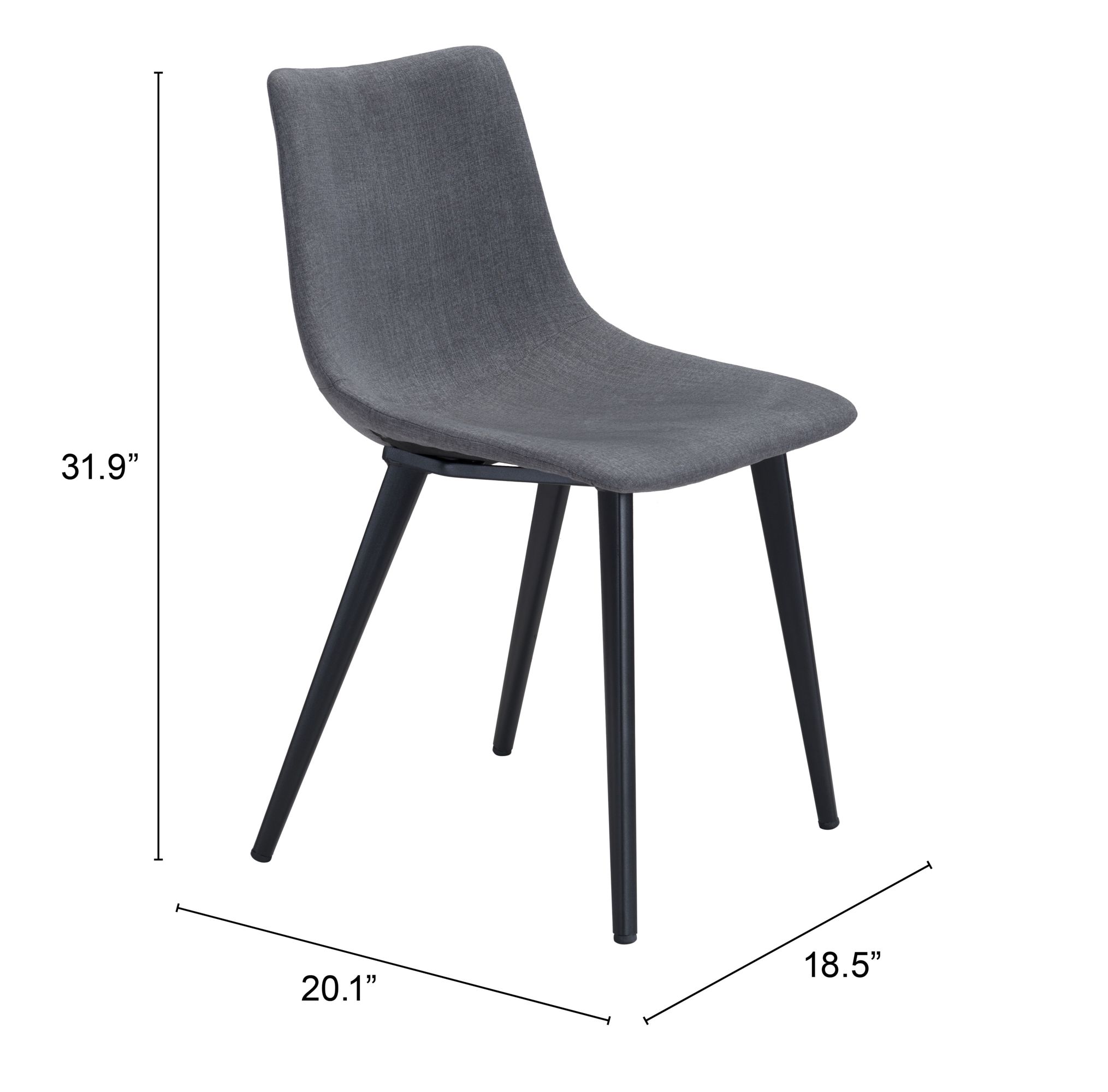 Daniel Upholstery/Steel Dining Chair