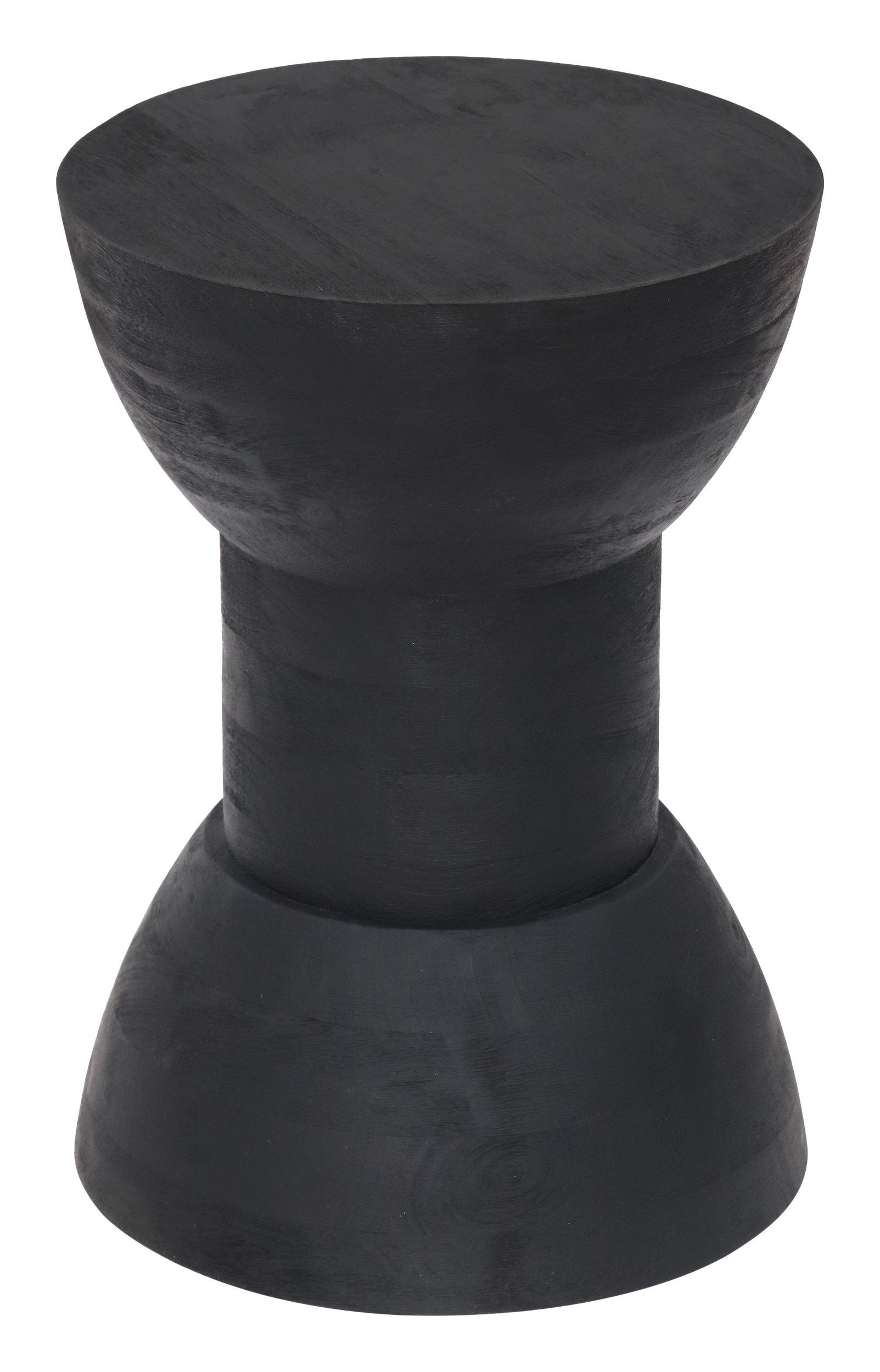 Wisdom Round Wood Side Table