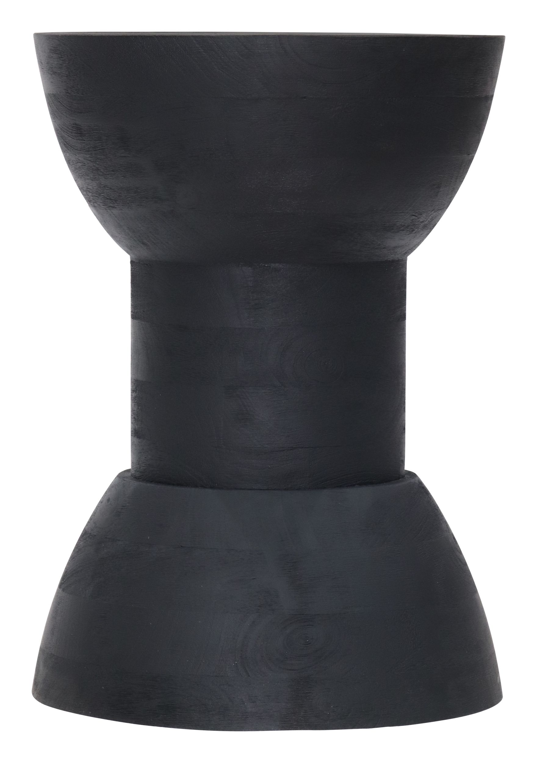 Wisdom Round Wood Side Table