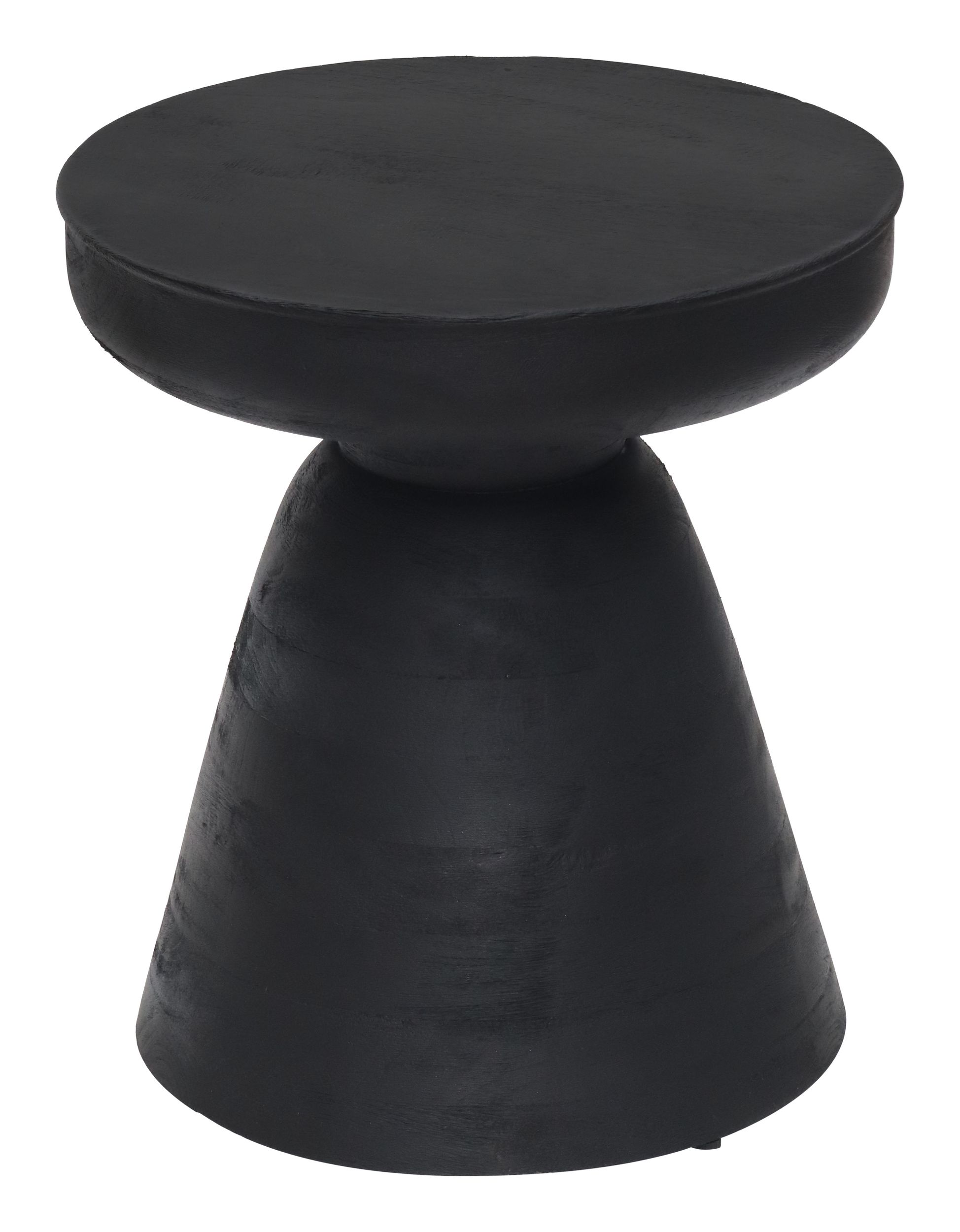 Sage Round Wood Side Table