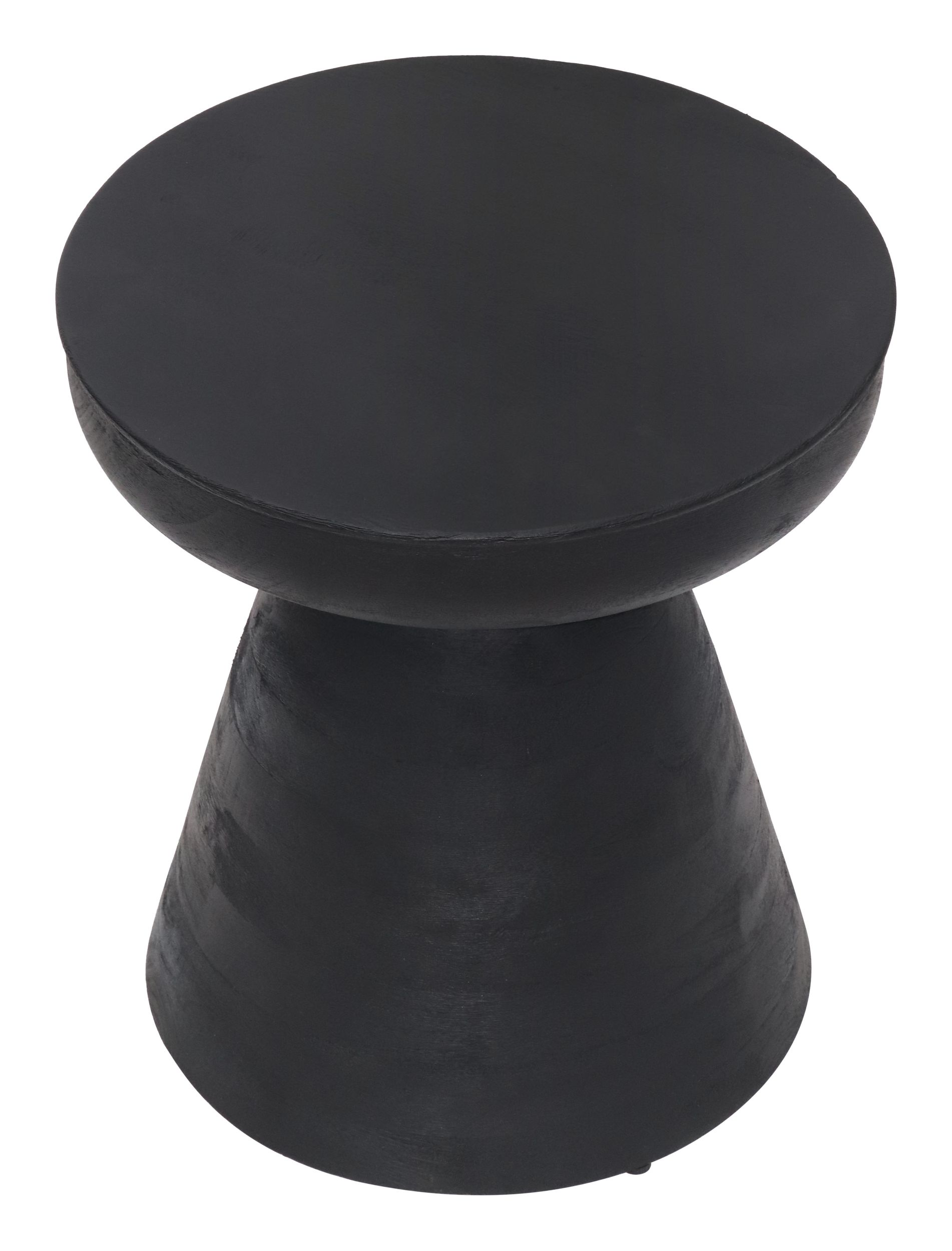 Sage Round Wood Side Table