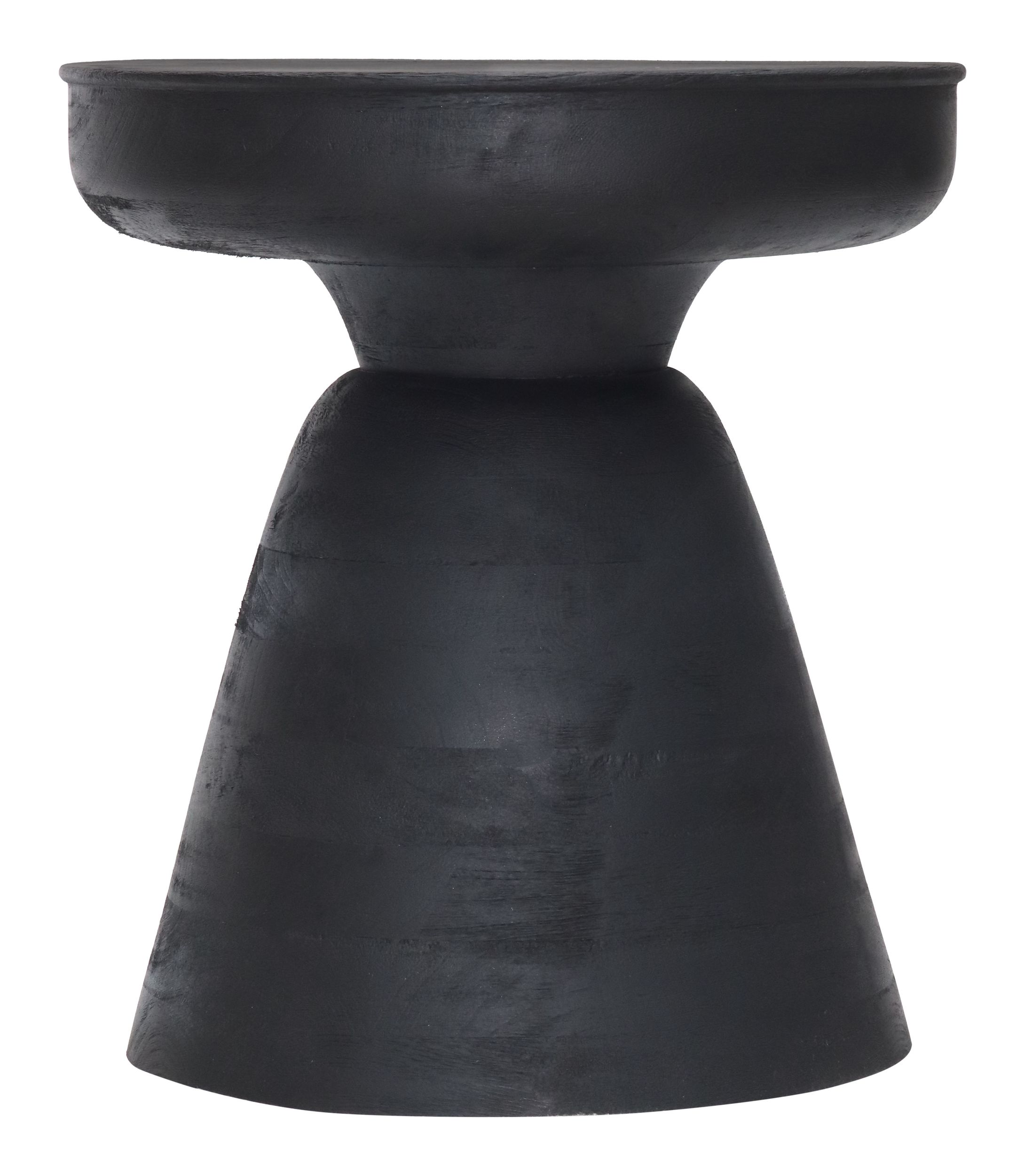 Sage Round Wood Side Table
