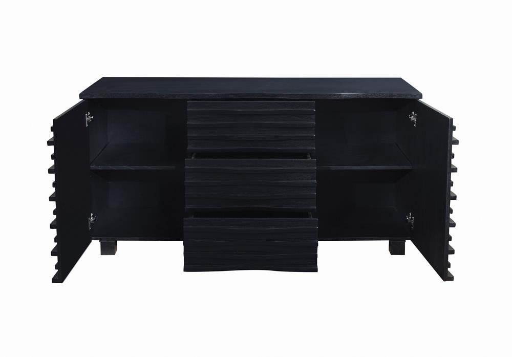 Stanton 3-Drawer 2-Door Wood Veneer Server