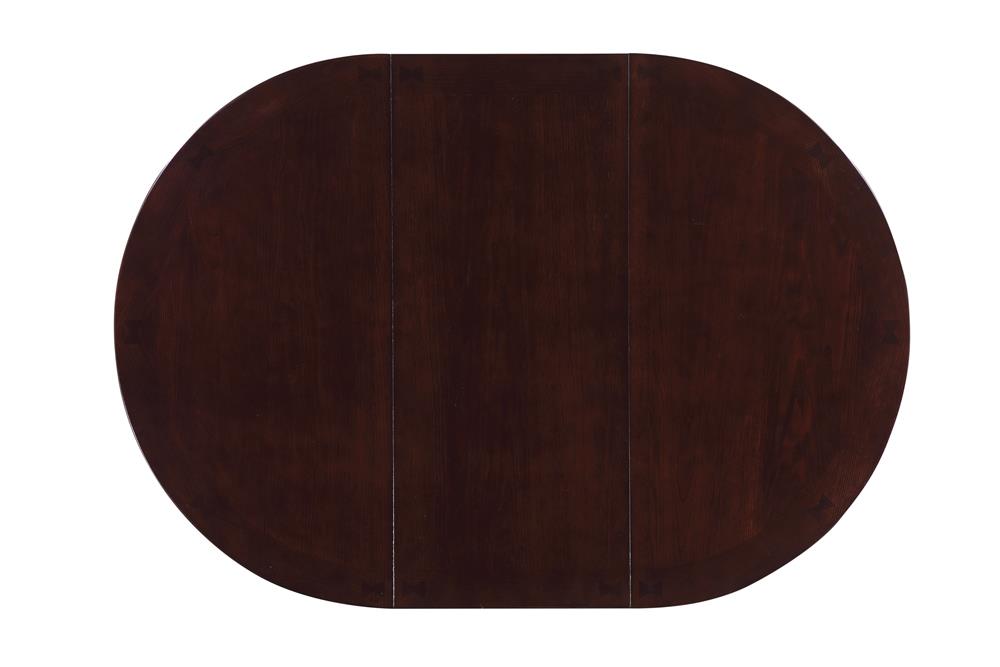 Lavon 42" Wood Veneer Round Extendable Dining Table with Storage