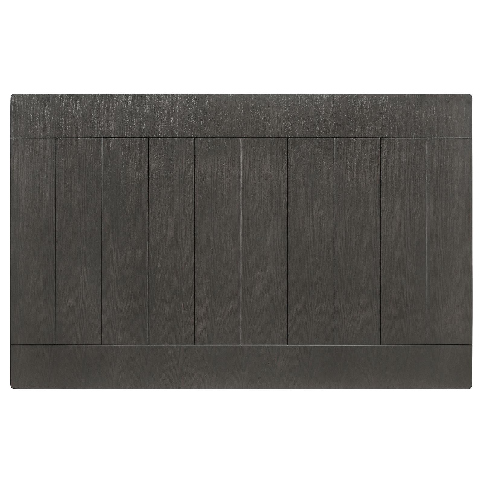 Dalila 66" Rectangular Wood Veneer Plank Top Dining Table