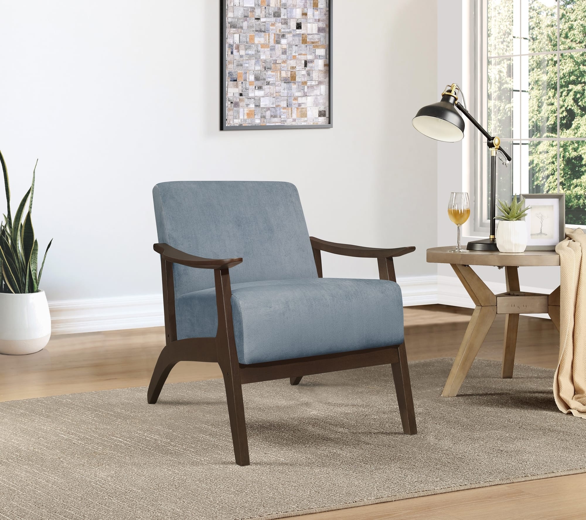 Carlson Velvet Living Room Set