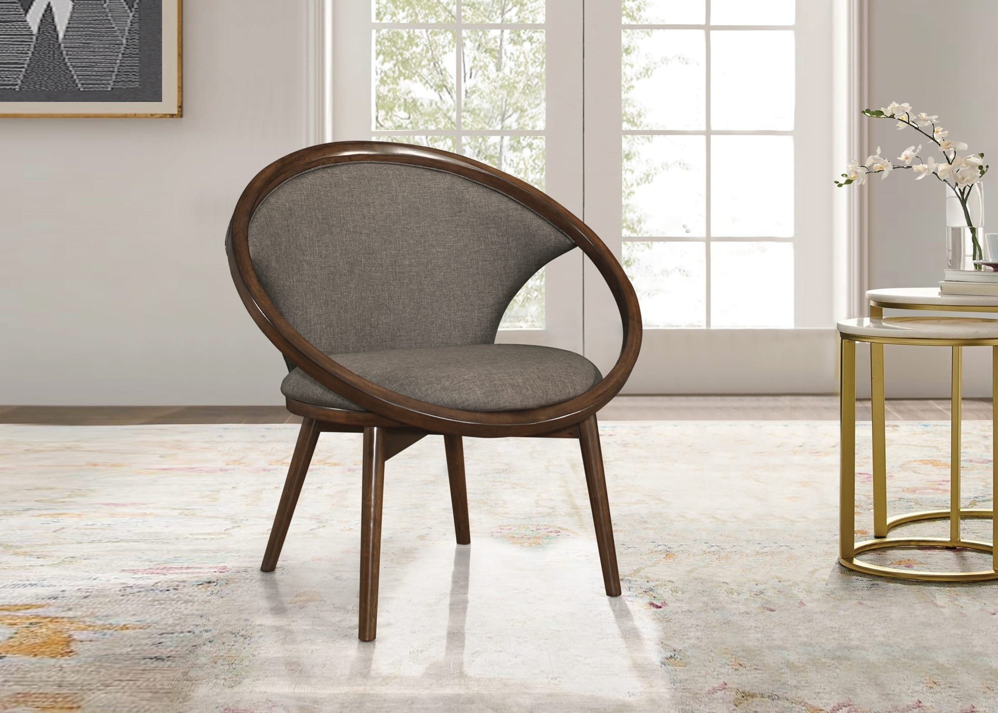 Lowery Fabric Accent Chair