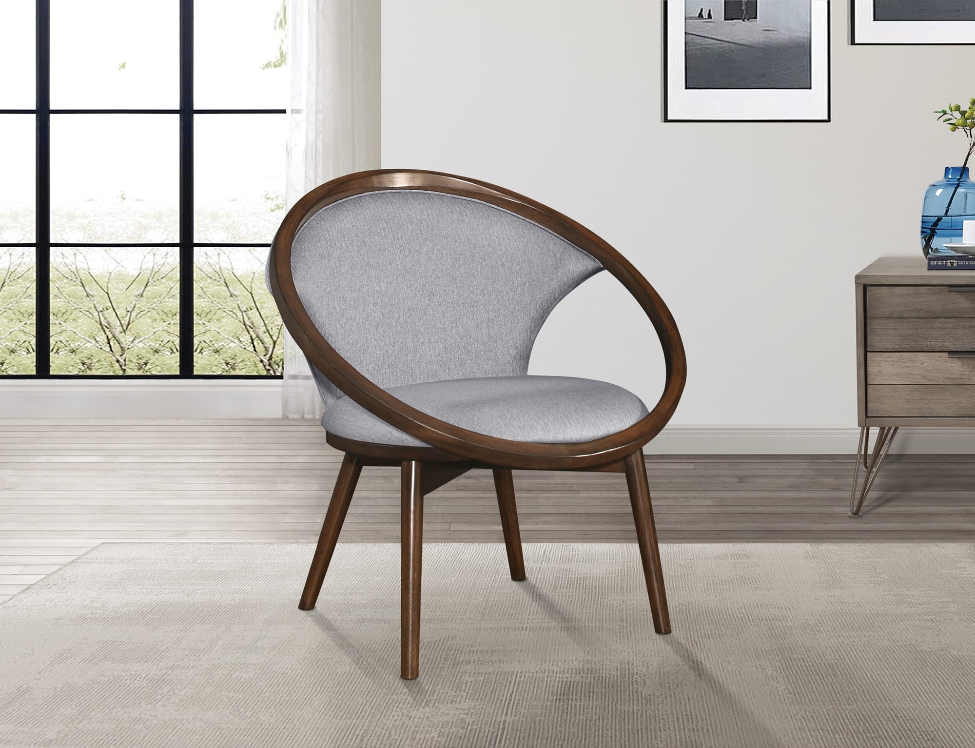 Lowery Fabric Accent Chair