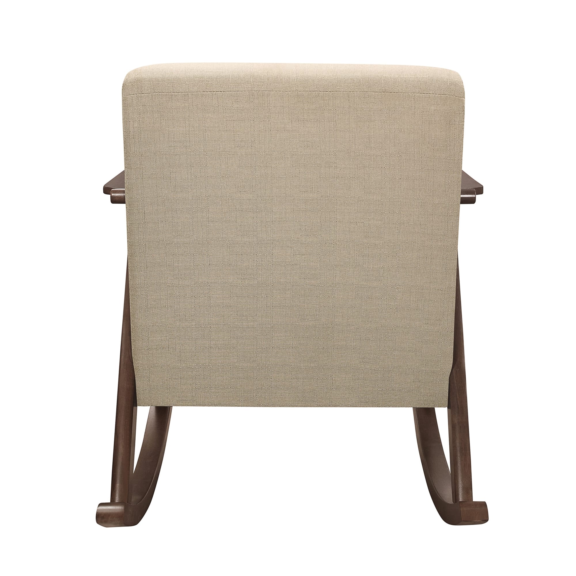 Waithe Polyester Fabric Rocking Chair