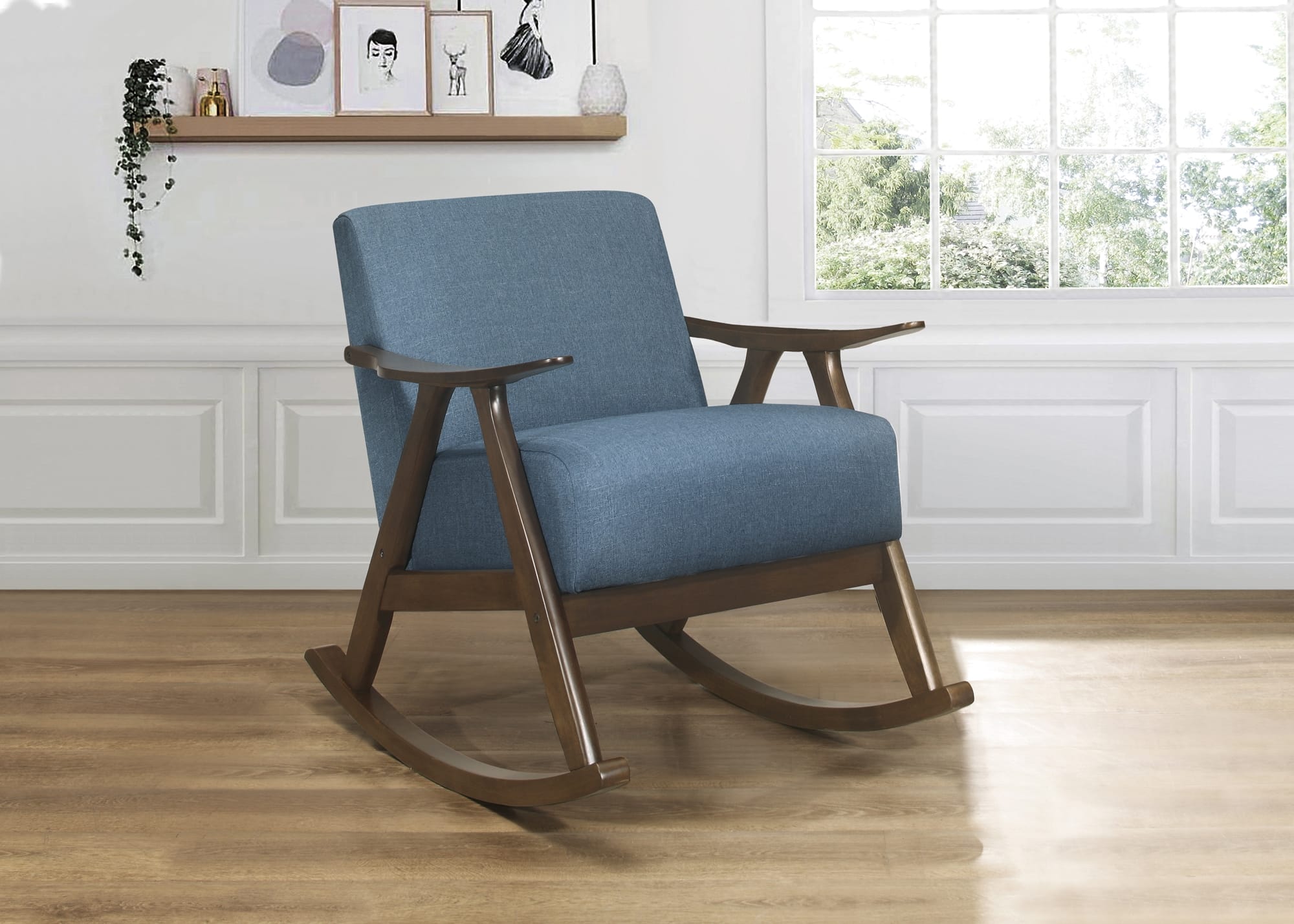 Waithe Fabric Rocking Chair